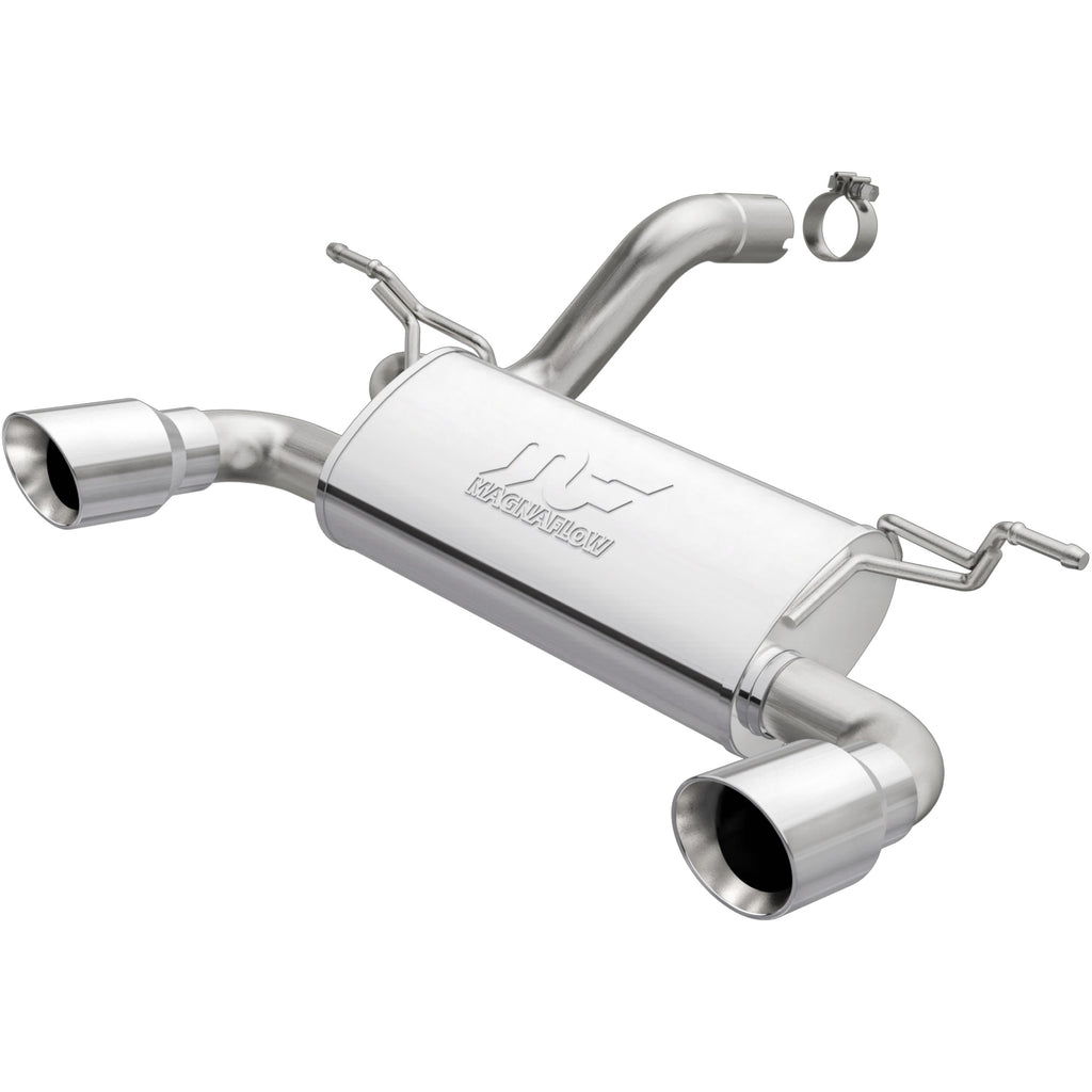 18-26 Jeep Wrangler Street Series Axle-Back Exhaust System Polished