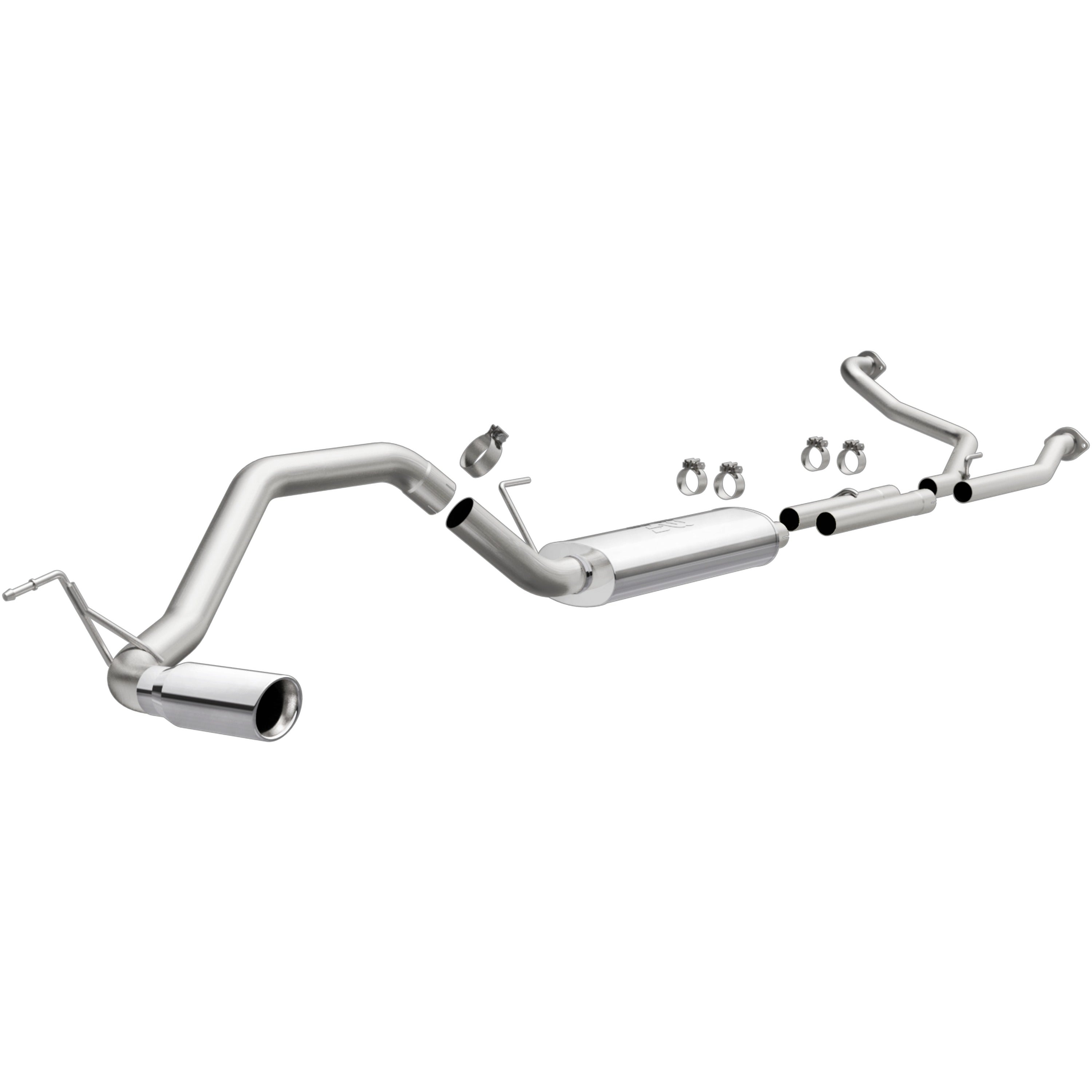 17-24 Nissan Titan Street Series Cat-Back Exhaust System Polished