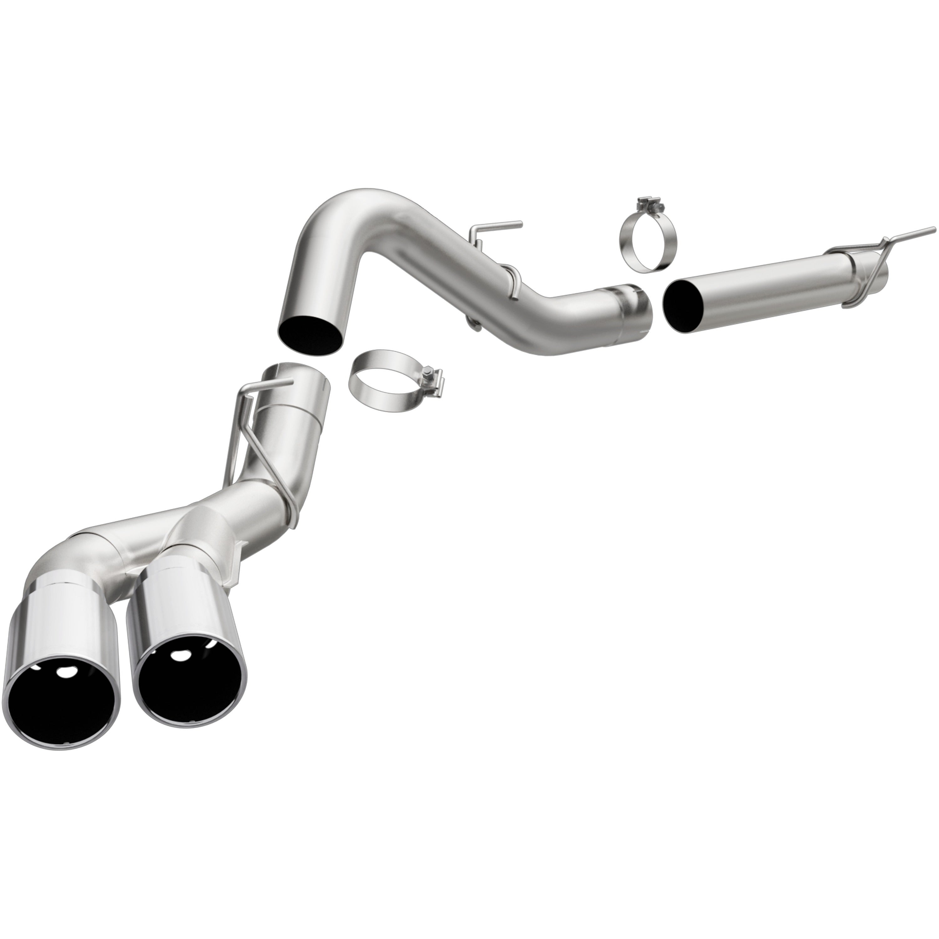 18-20 Ford F-150 Street Series DPF-Back Exhaust System Polished