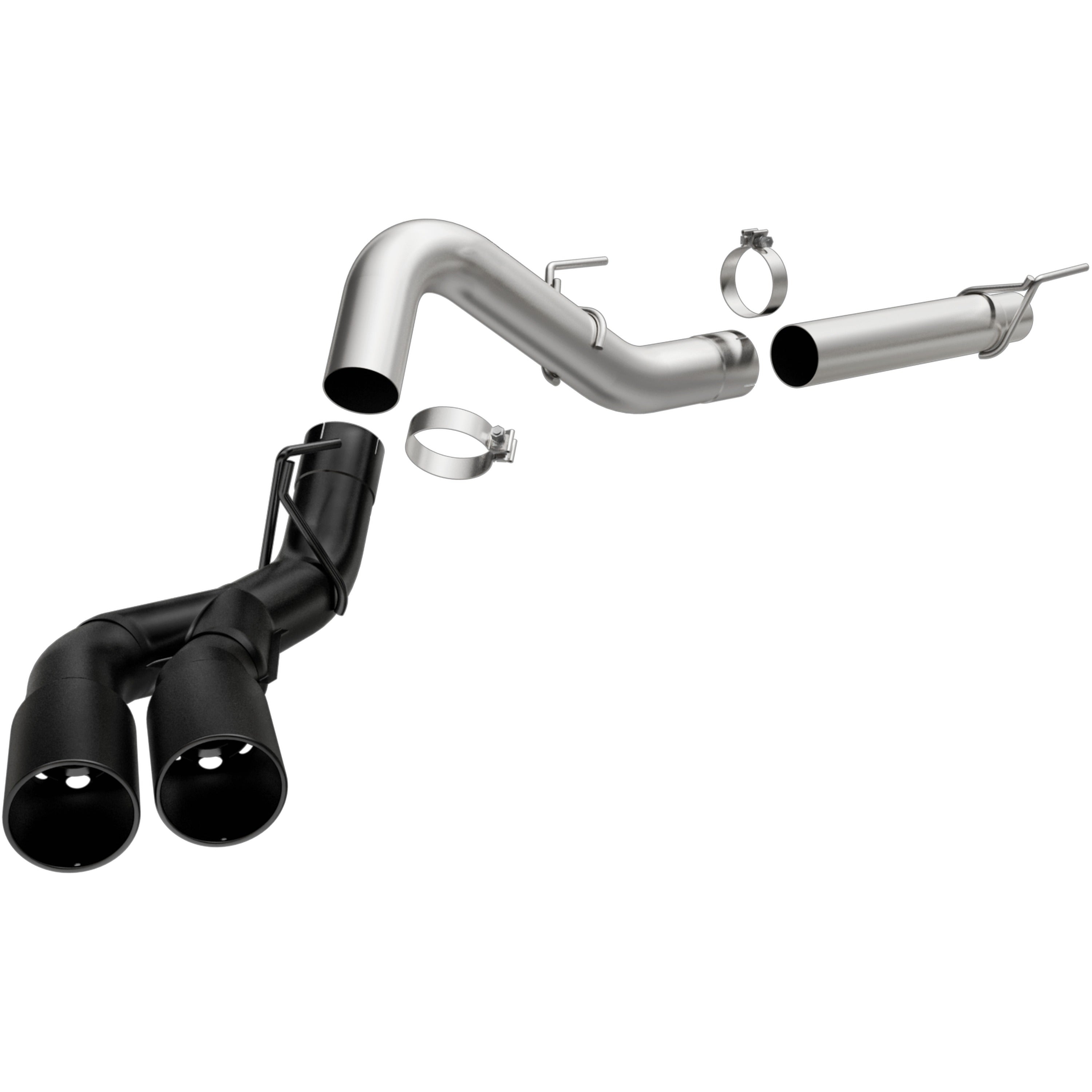 18-20 Ford F-150 Street Series DPF-Back Exhaust System Black Coated