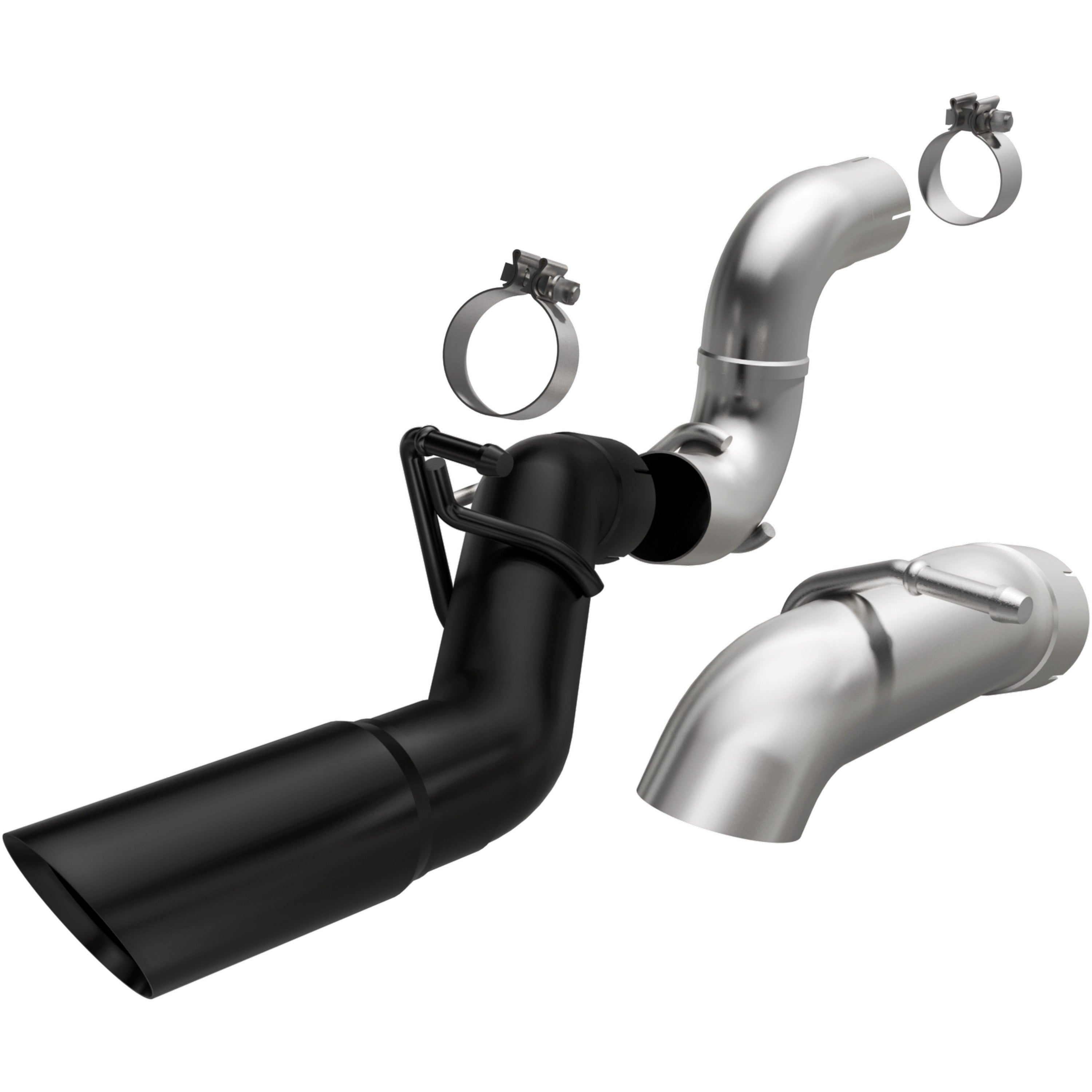 20-23 Jeep Wrangler Street Series DPF-Back Exhaust System Black Coated
