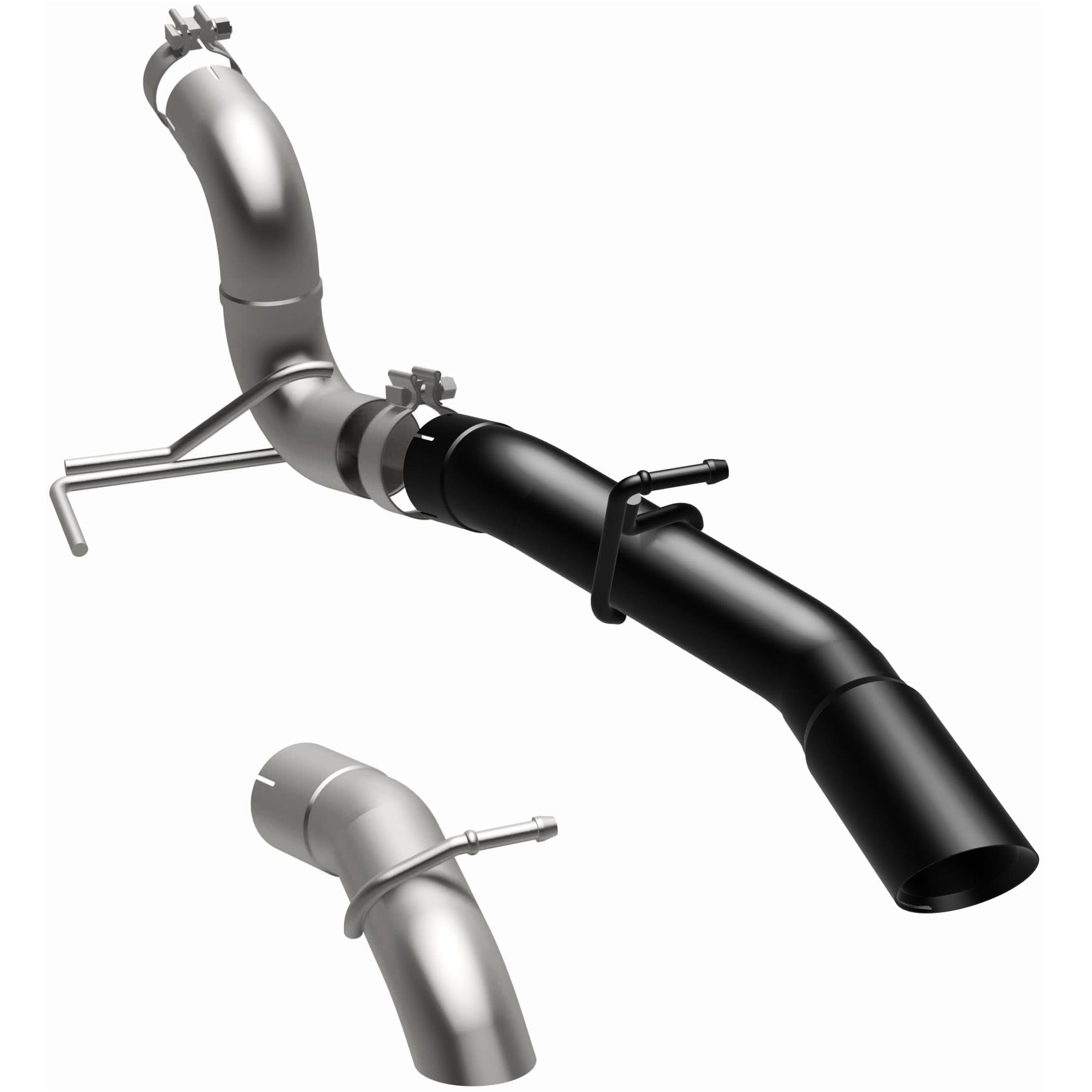 20-23 Jeep Wrangler Street Series DPF-Back Exhaust System Black Coated