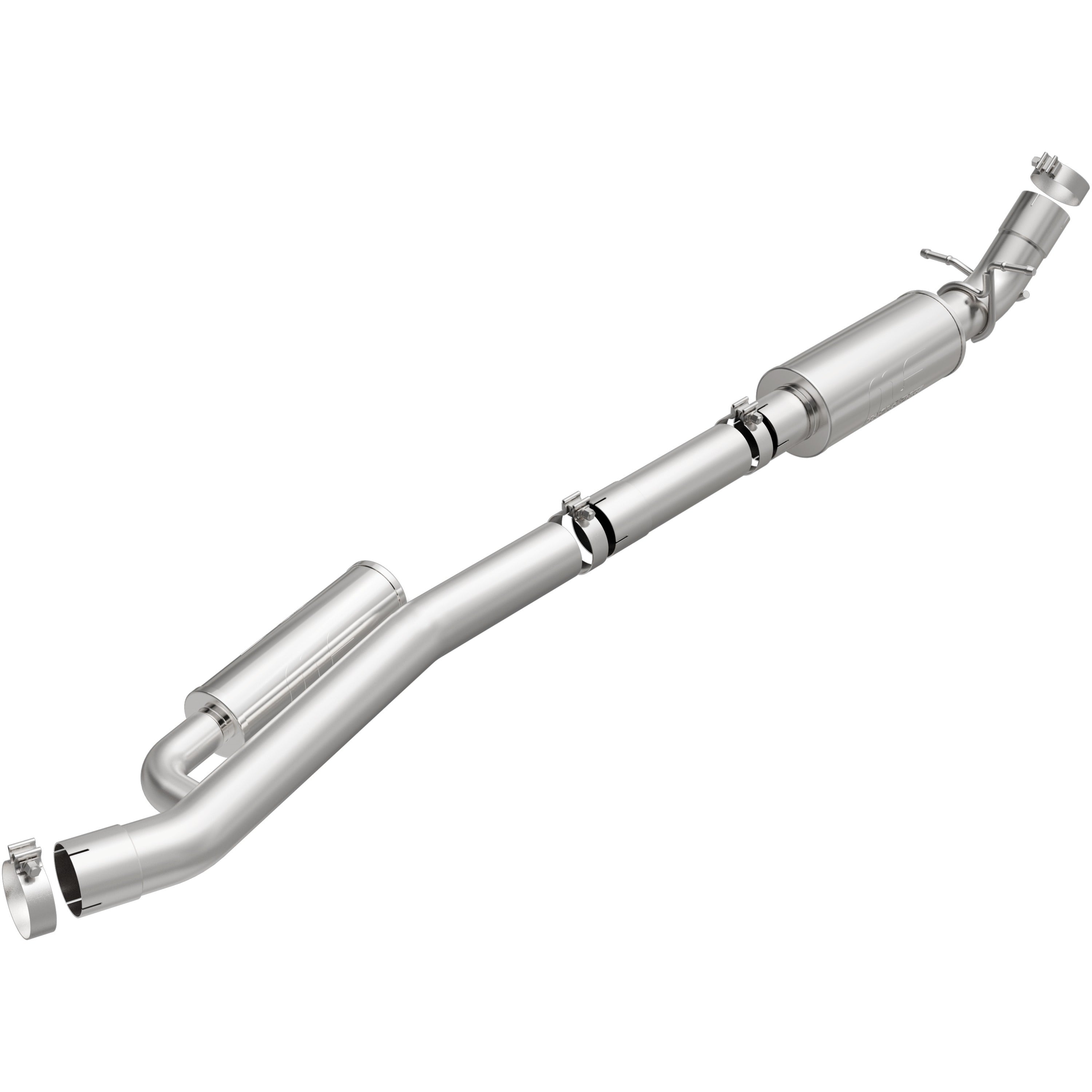 19-26 Chevrolet Silverado 1500 / GMC Sierra 1500 D-Fit Series 4in. Muffler Replacement Kit with Muffler
