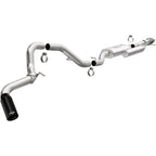 21-26 Chevrolet Tahoe / GMC Yukon Street Series Cat-Back Exhaust System Black Chrome