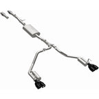 21-26 Cadillac Escalade / Chevrolet Suburban / GMC Yukon Street Series Cat-Back Exhaust System Black Chrome