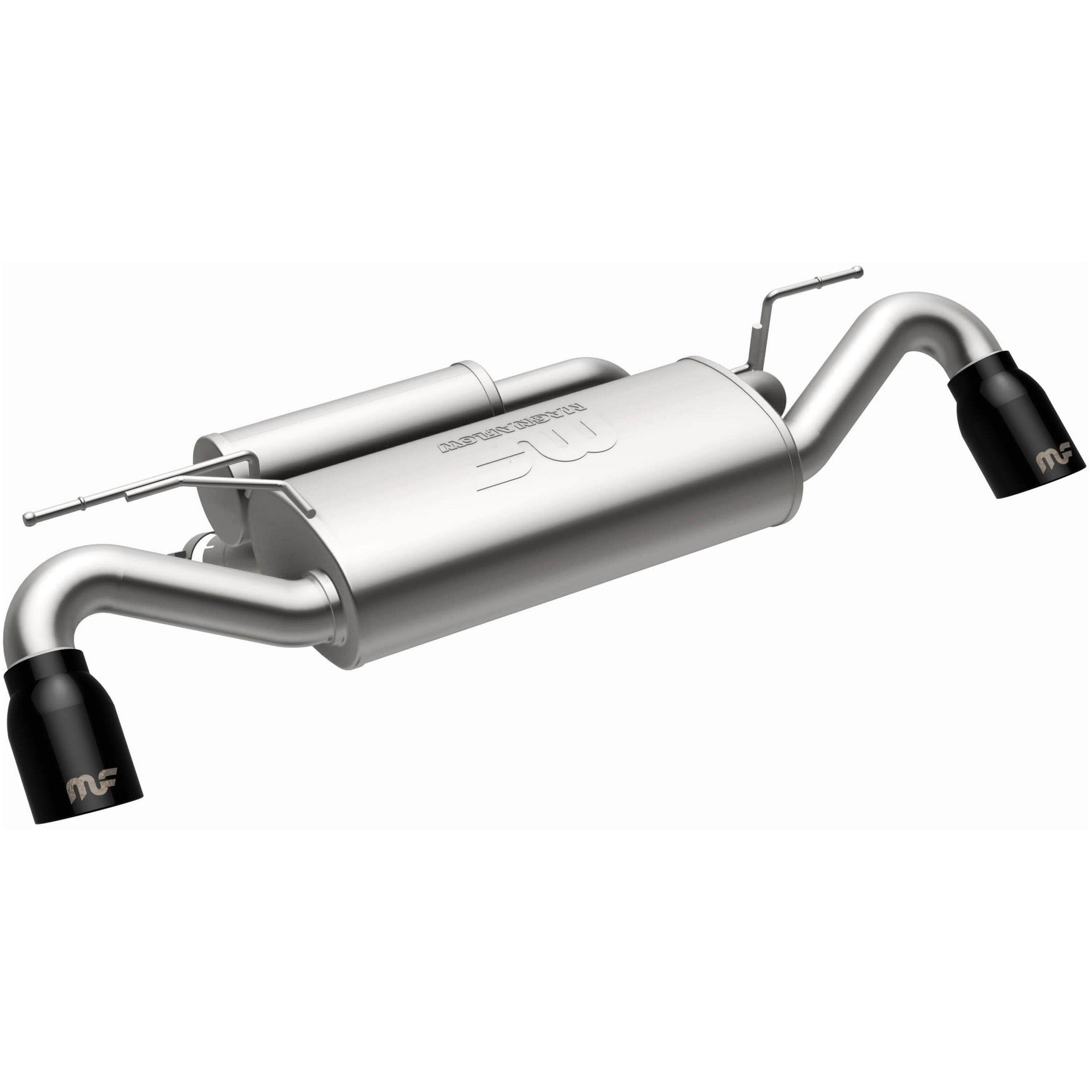21-26 Ford Bronco Sport Street Series Axle-Back Exhaust System Black Chrome