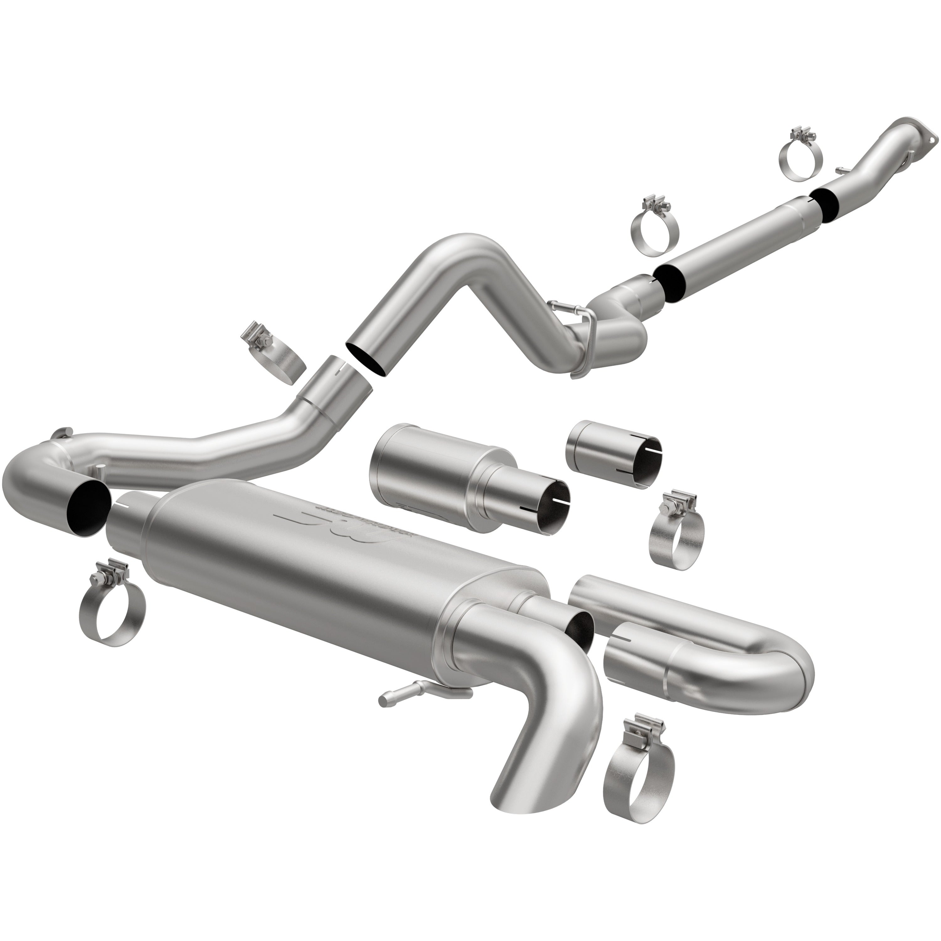 21-26 Ford Bronco Overland Series 3in. Cat-Back Exhaust System 19556