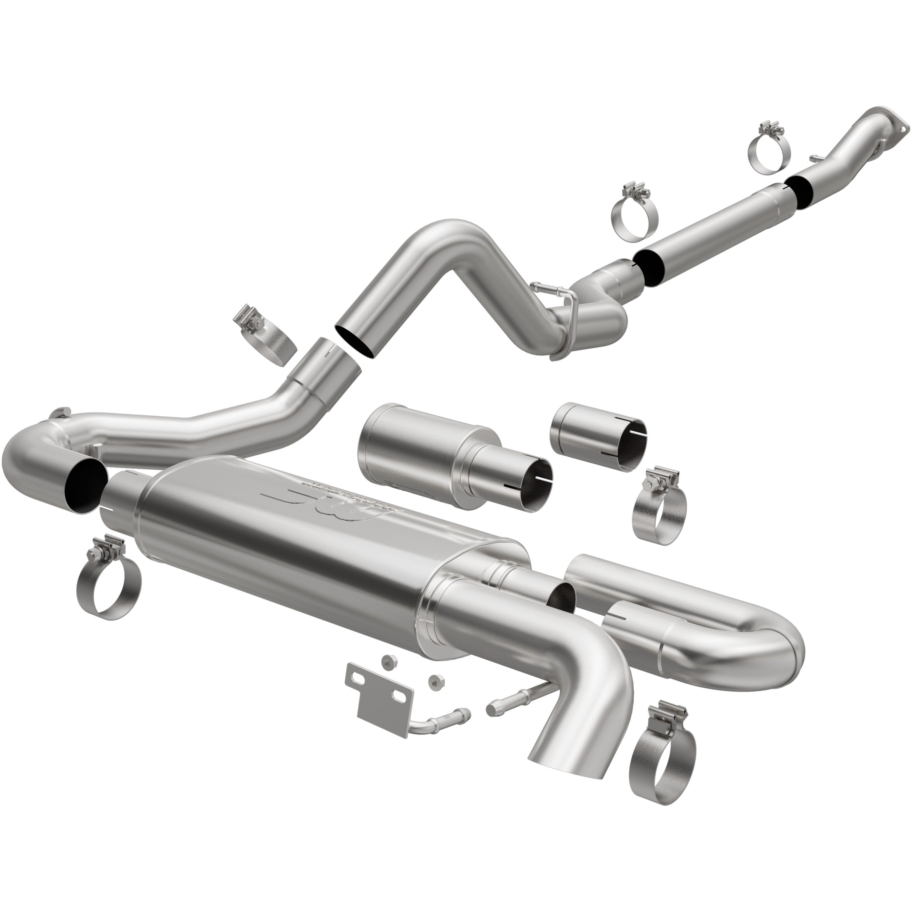 21-26 Ford Bronco Overland Series 3in. Cat-Back Exhaust System 19559