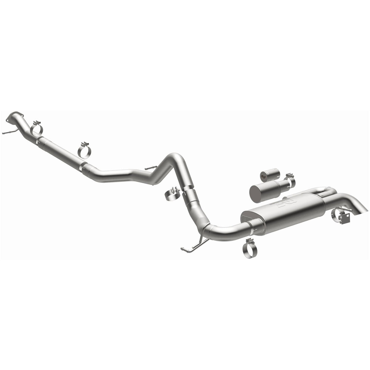 21-26 Ford Bronco Overland Series 3in. Cat-Back Exhaust System 19559