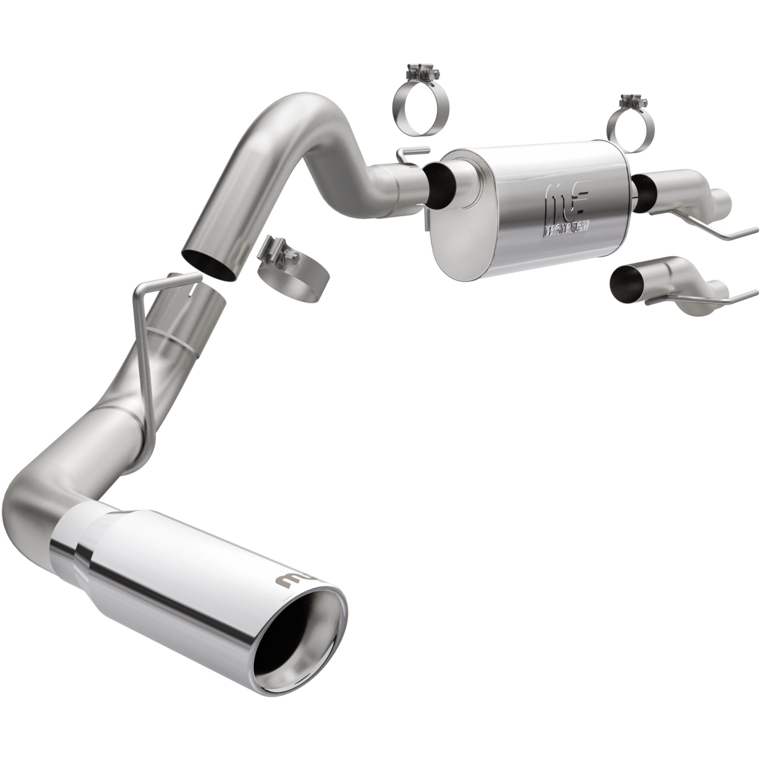 15-26 Ford F-150 Street Series Cat-Back Exhaust System Polished 19561
