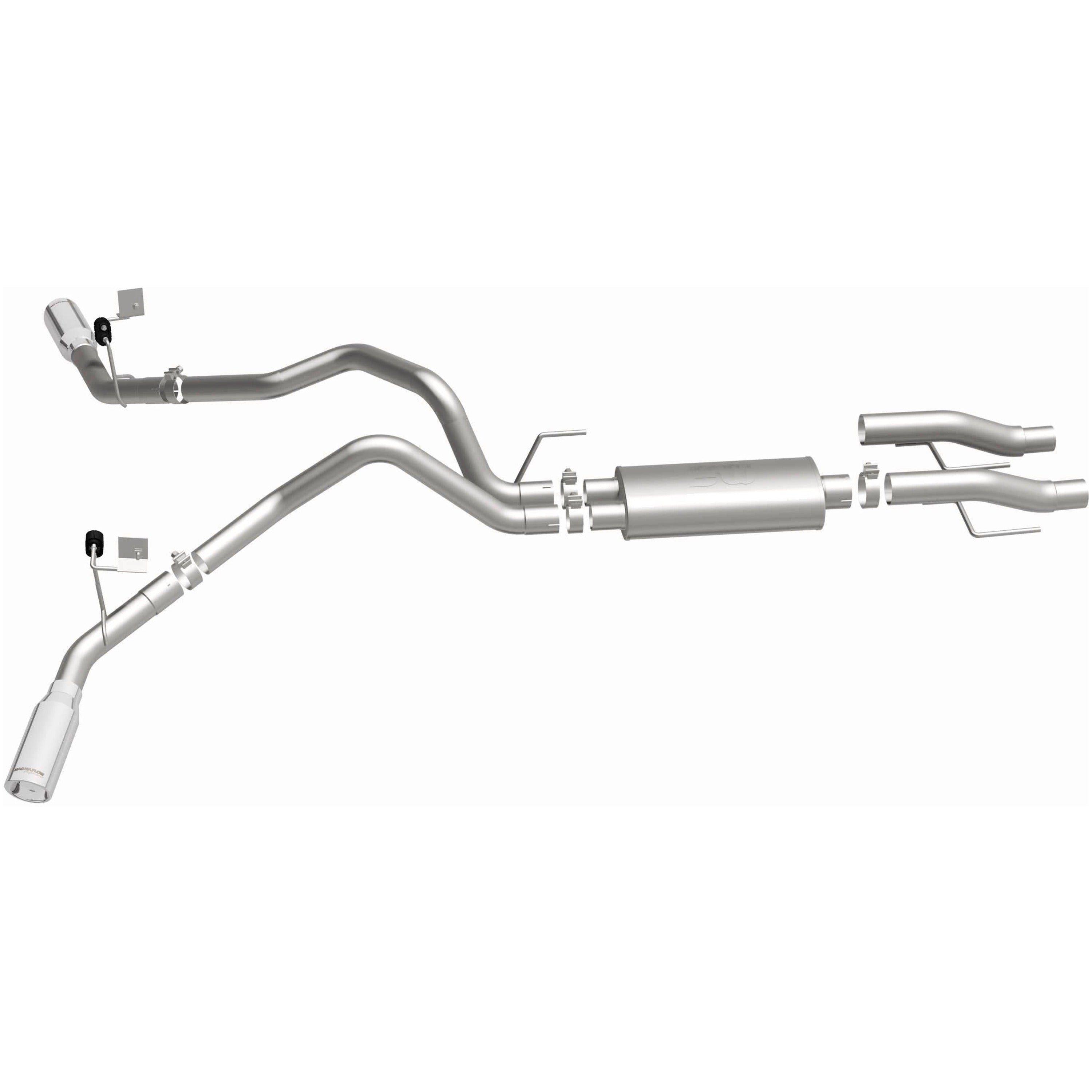 15-26 Ford F-150 Street Series Cat-Back Exhaust System Polished 19564