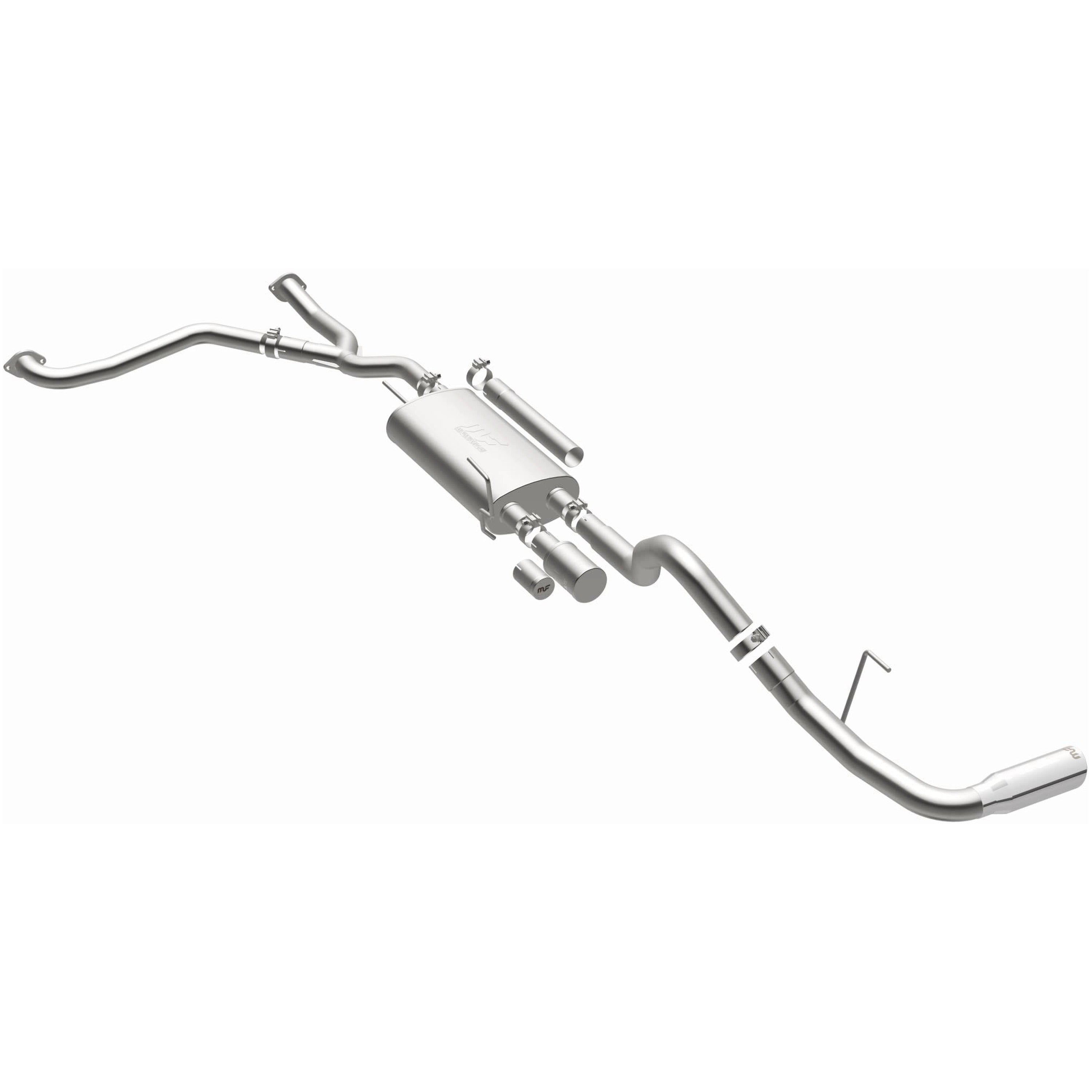 22-26 Nissan Frontier Street Series Cat-Back Exhaust System Polished
