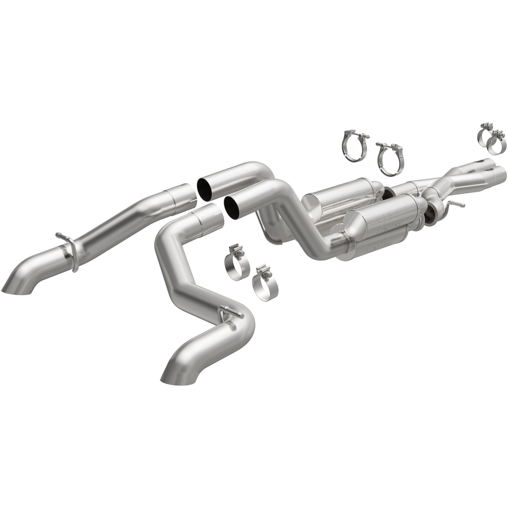 21-26 Jeep Wrangler Rubicon 392 Rock Crawler Series Cat-Back Exhaust System