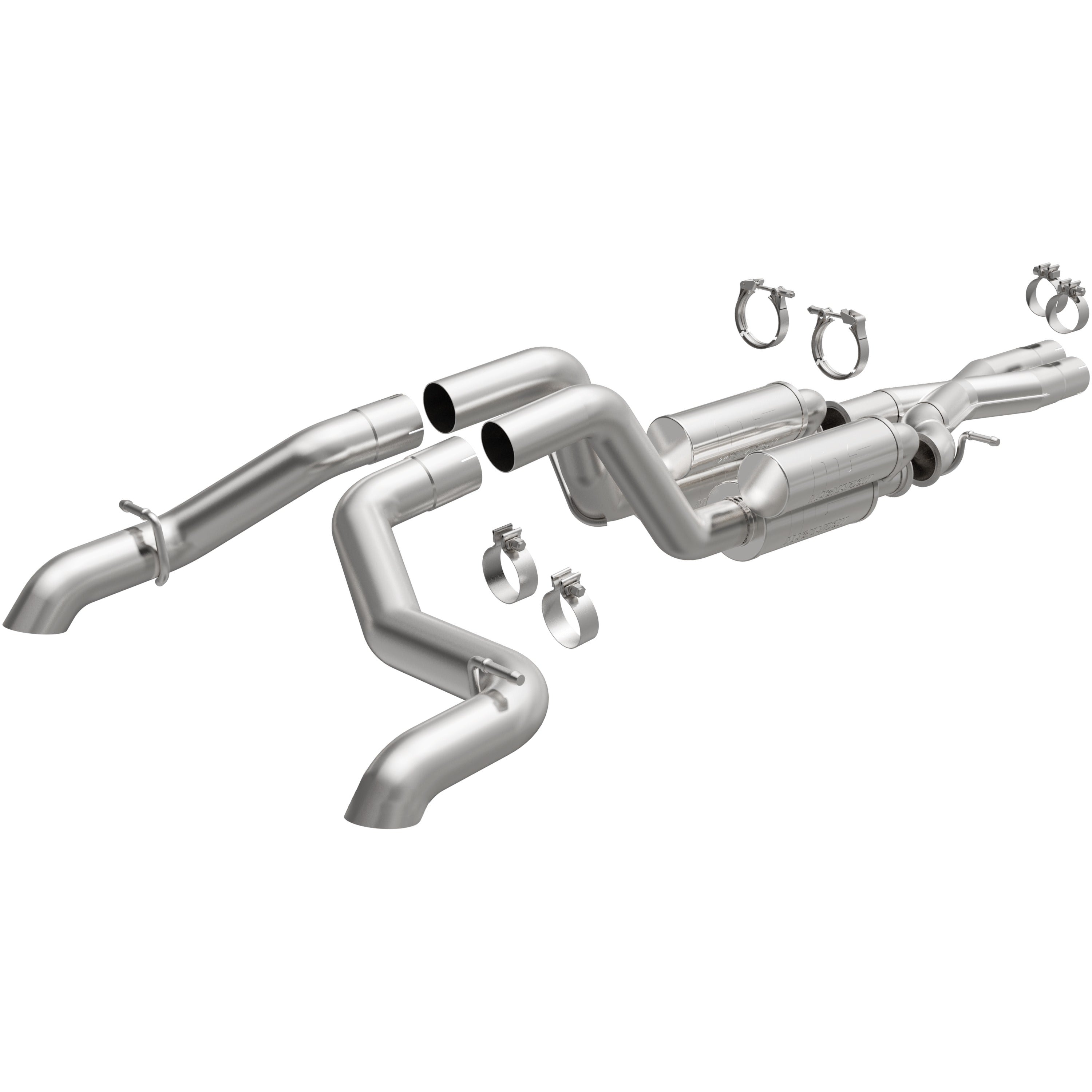 21-26 Jeep Wrangler Rubicon 392 Rock Crawler Series Cat-Back Exhaust System