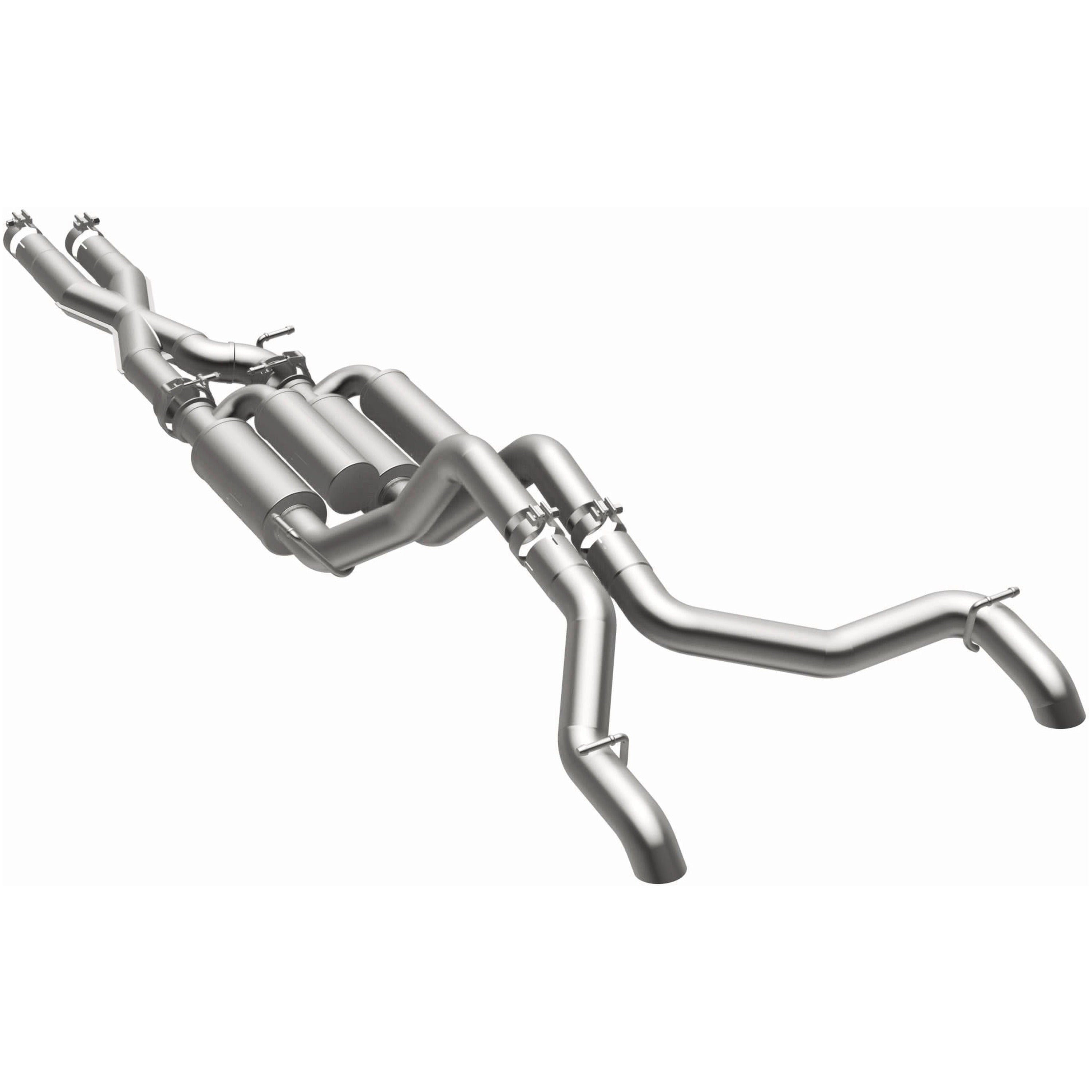 21-26 Jeep Wrangler Rubicon 392 Rock Crawler Series Cat-Back Exhaust System