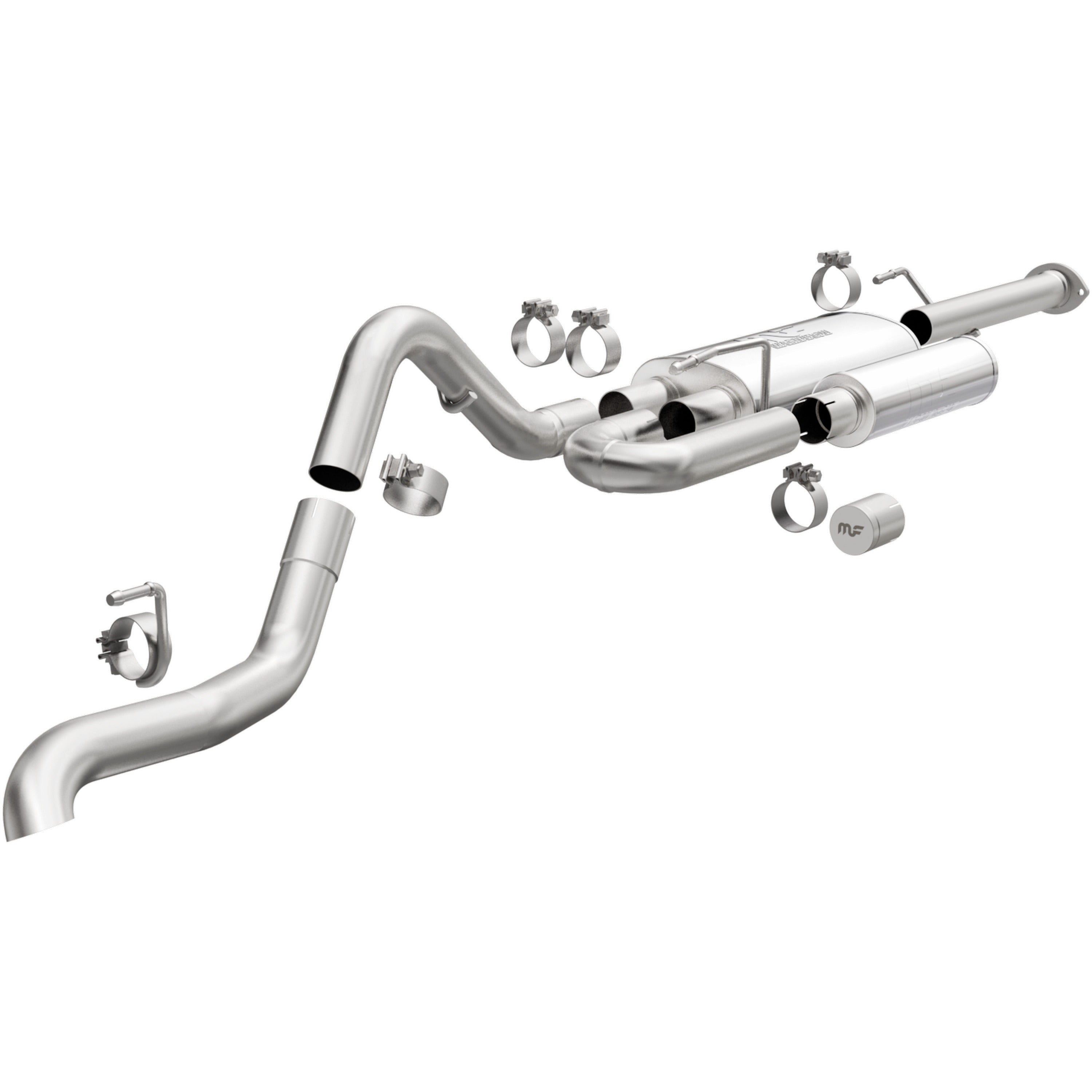 16-23 Toyota Tacoma Overland Series Cat-Back Exhaust System