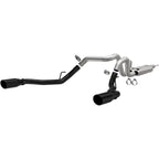 21-26 Ford F-150 NEO Series Cat-Back Exhaust System Black Coated Tips