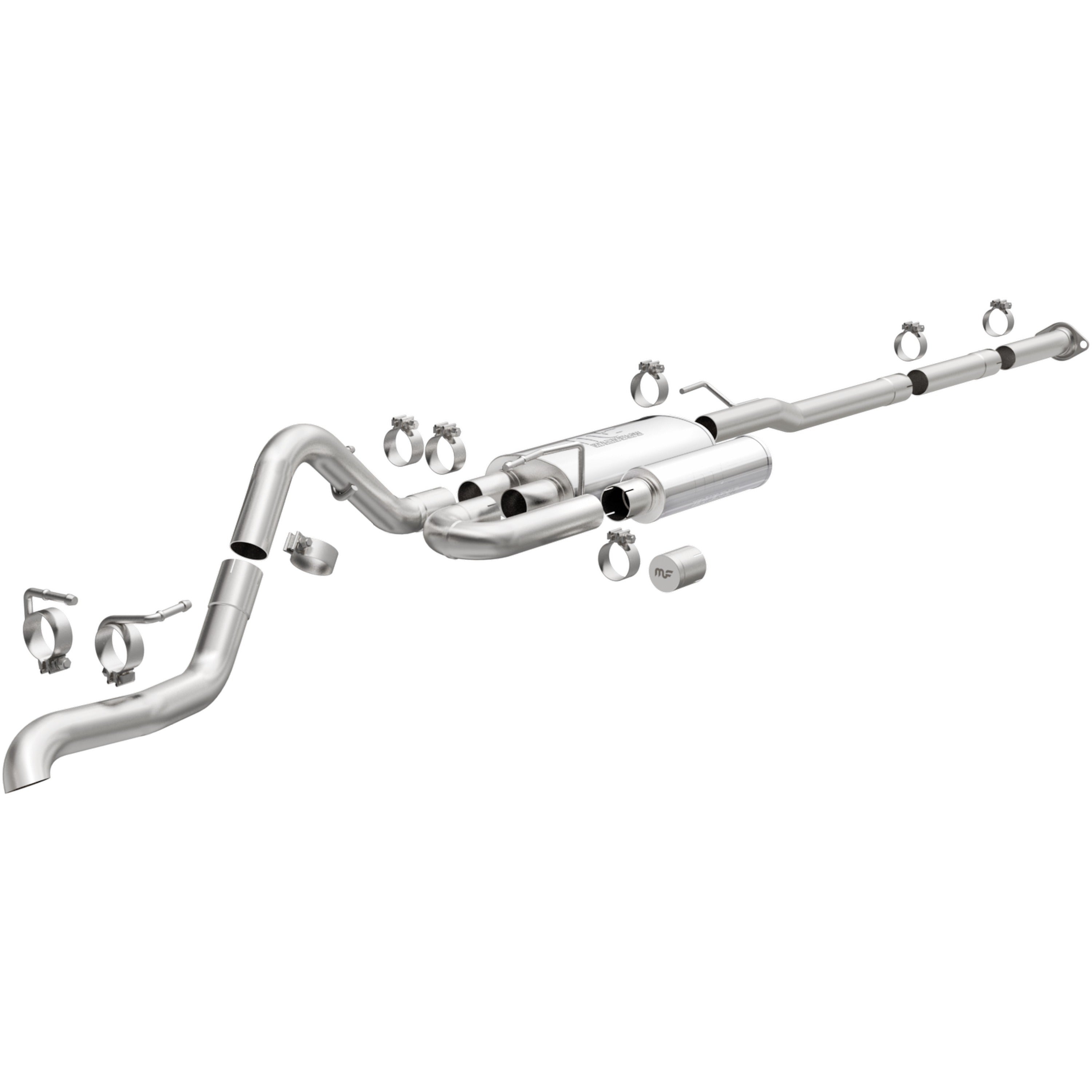 15 Toyota Tacoma Overland Series Cat-Back Exhaust System