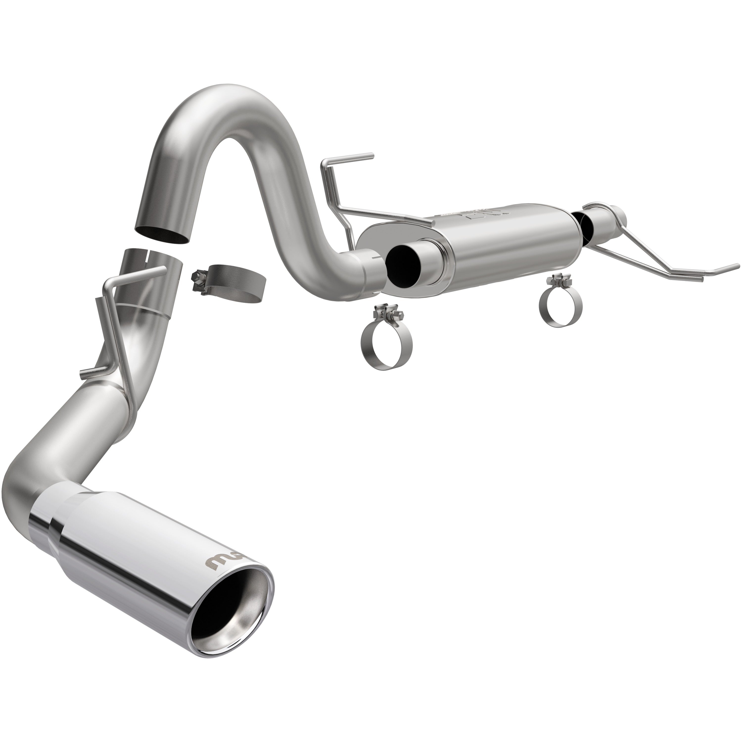 21-26 Ford F-150 Street Series Cat-Back Exhaust System Polished