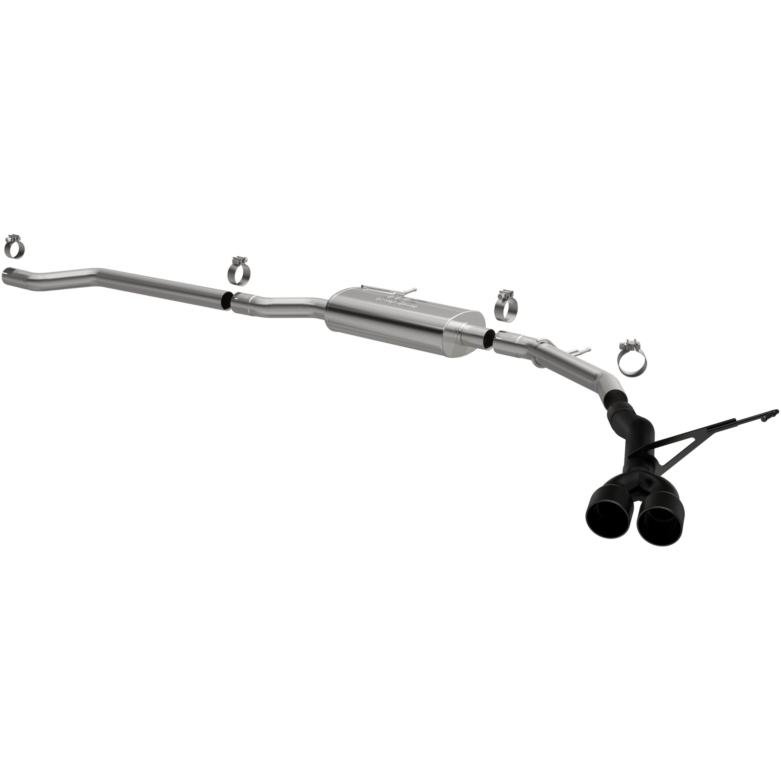 22-24 Ford Maverick Street Series Cat-Back Exhaust System Black Coated