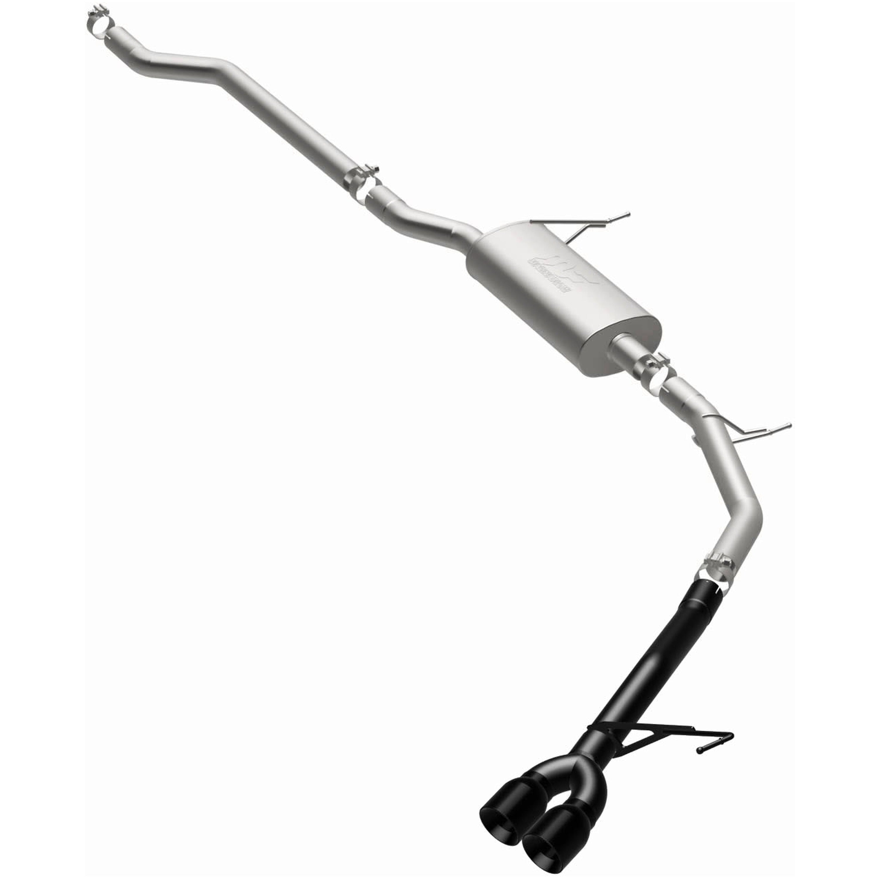 22-24 Ford Maverick Street Series Cat-Back Exhaust System Black Coated