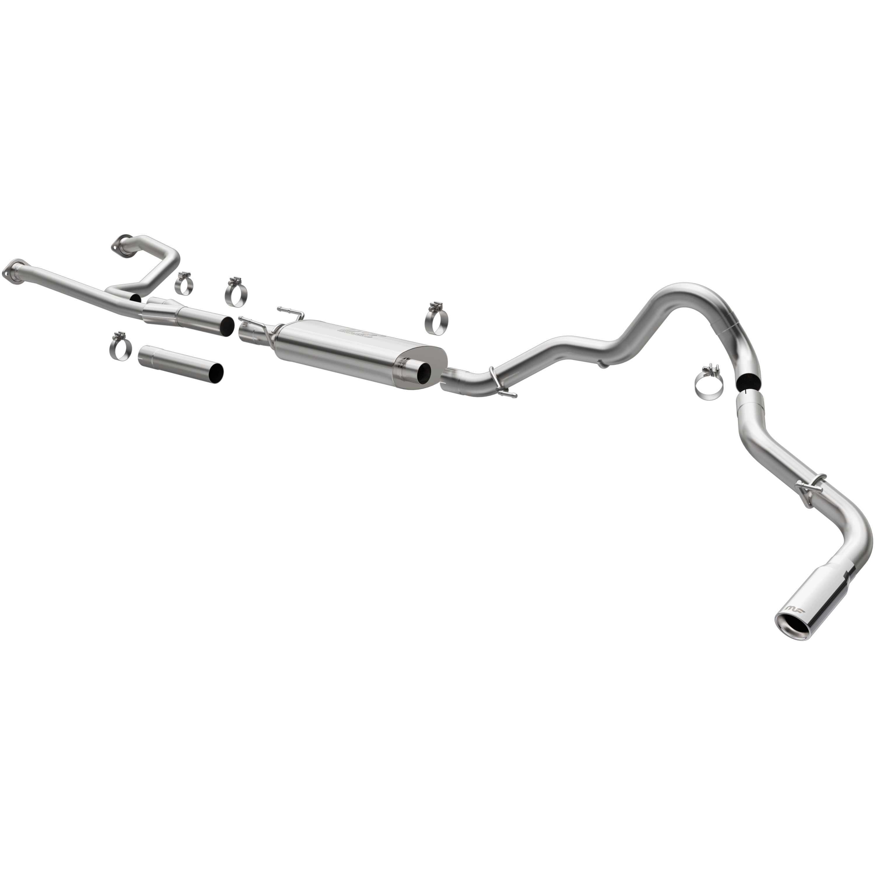22-26 Toyota Tundra Street Series Cat-Back Exhaust System Polished