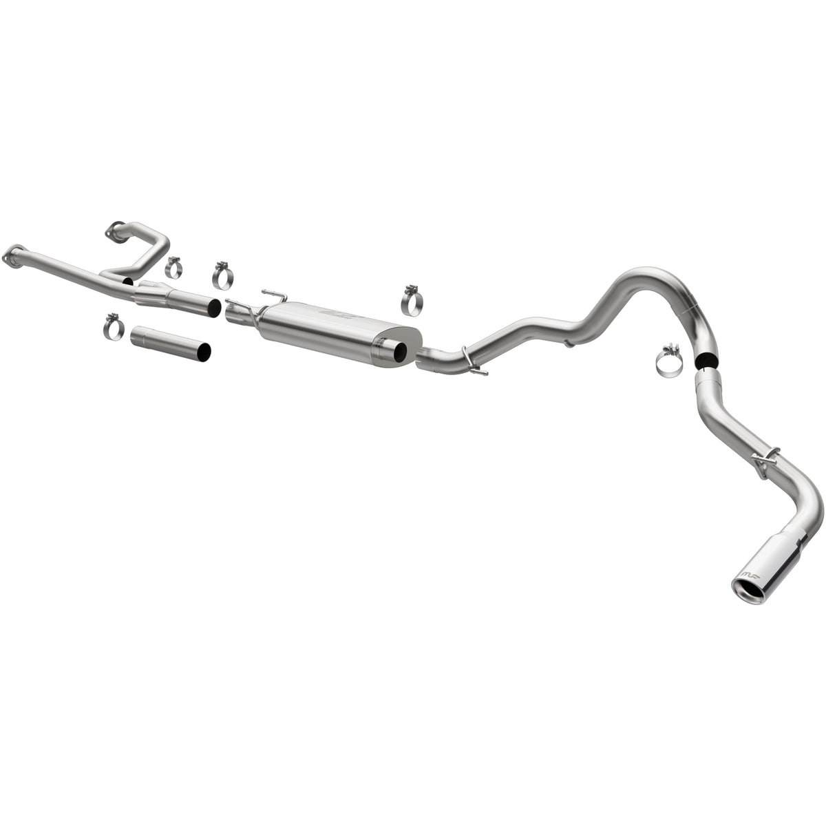 22-26 Toyota Tundra Street Series Cat-Back Exhaust System Polished