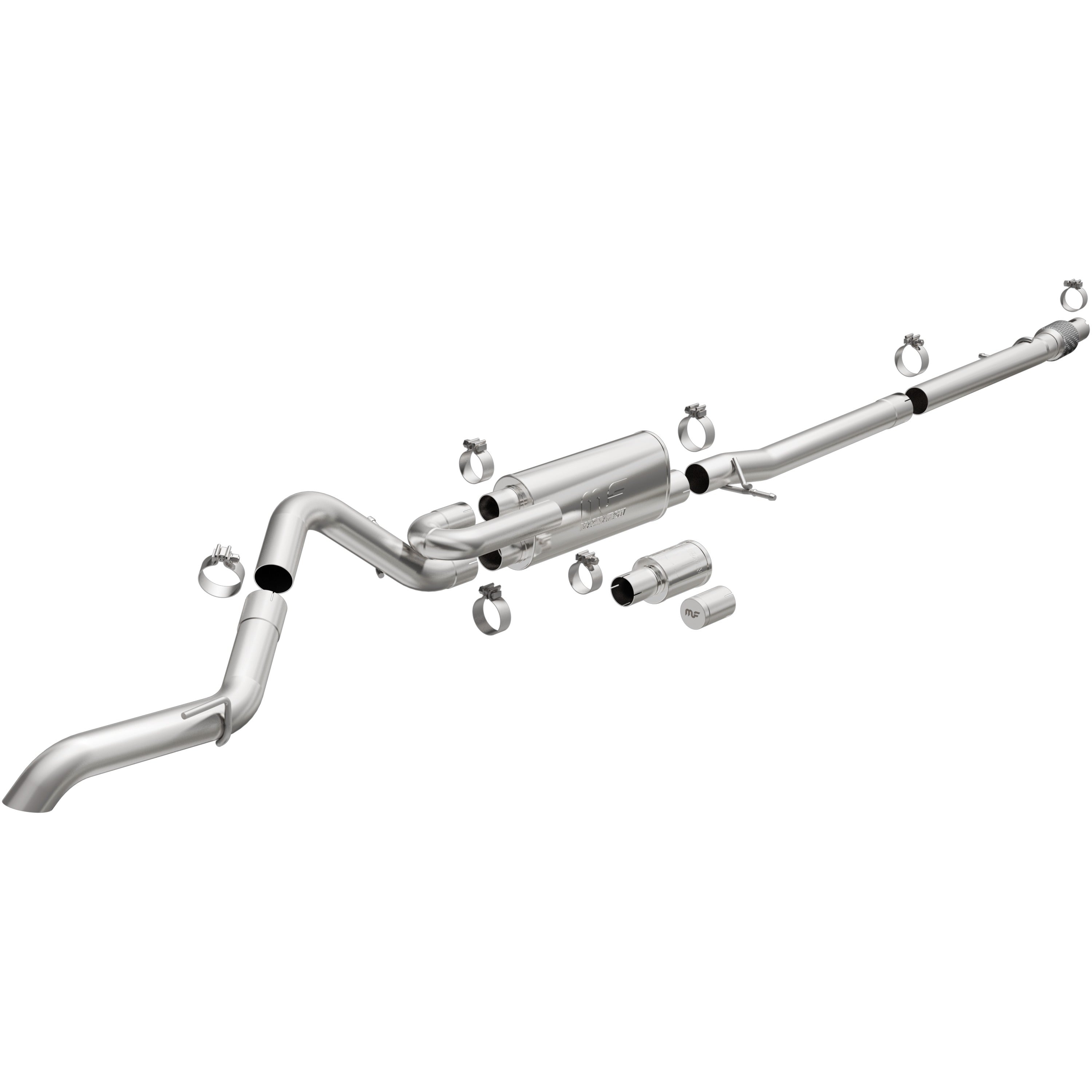 19-23 Ford Ranger Overland Series Cat-Back Exhaust System