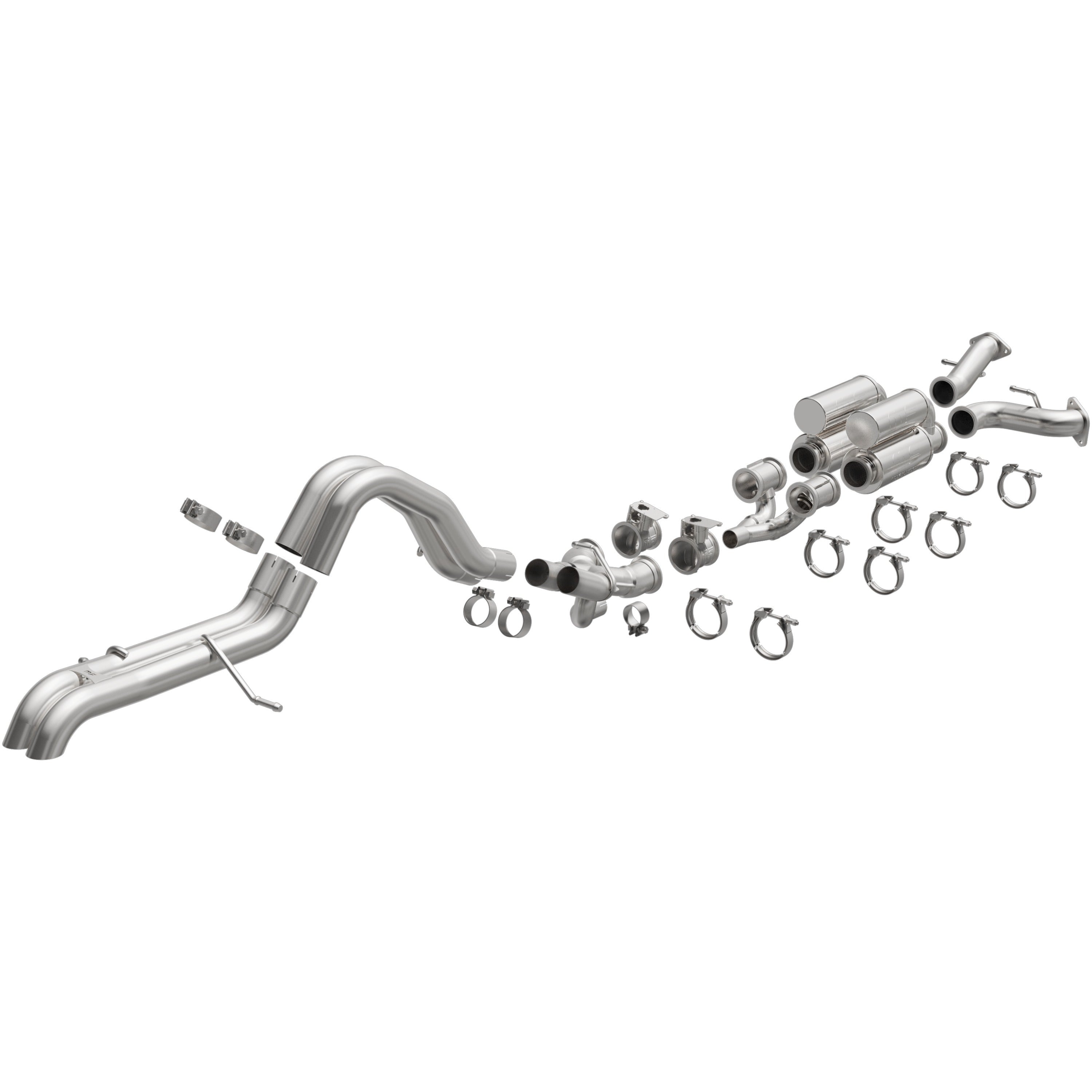 22-26 Ford Bronco Raptor Overland Series Cat-Back Exhaust System