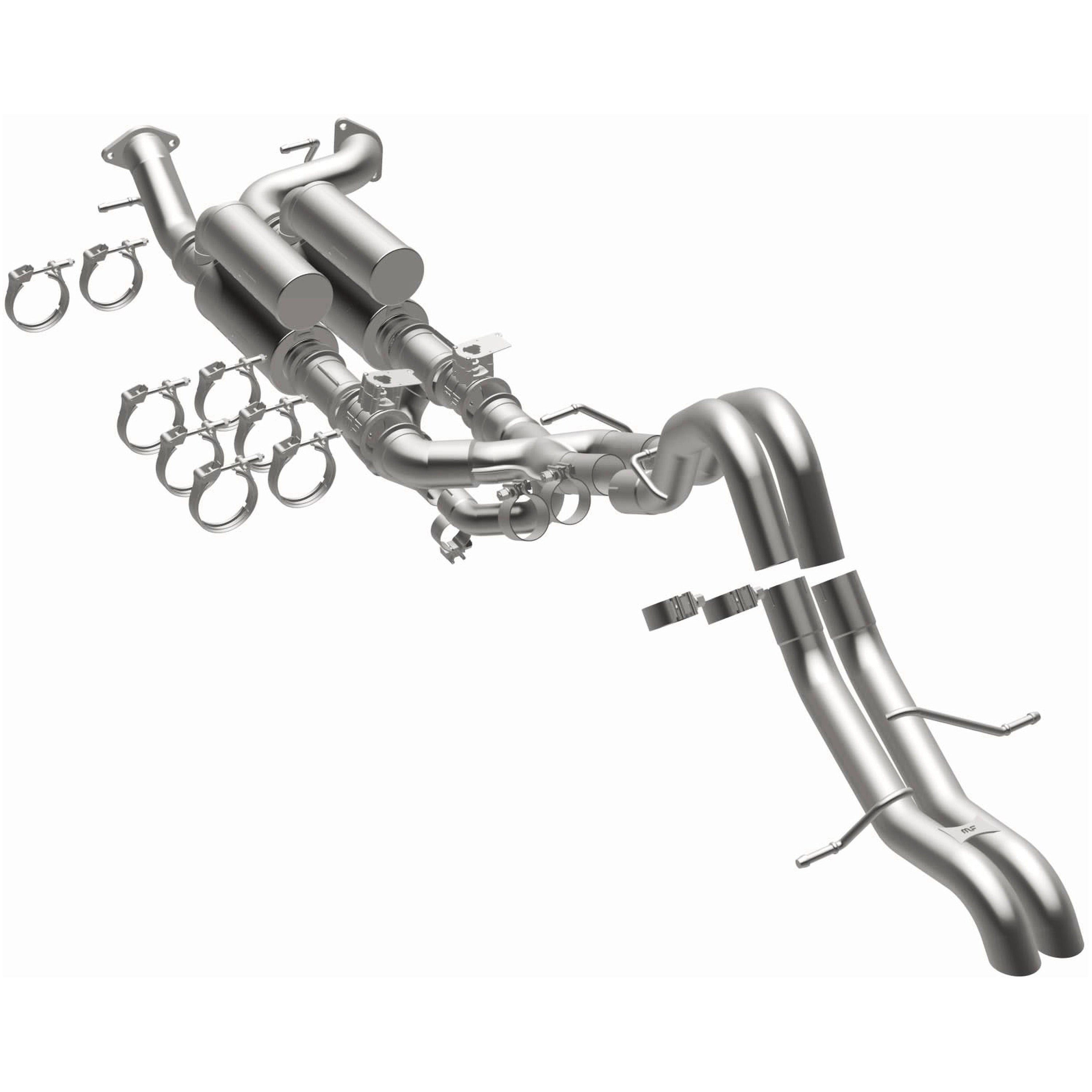 22-26 Ford Bronco Raptor Overland Series Cat-Back Exhaust System