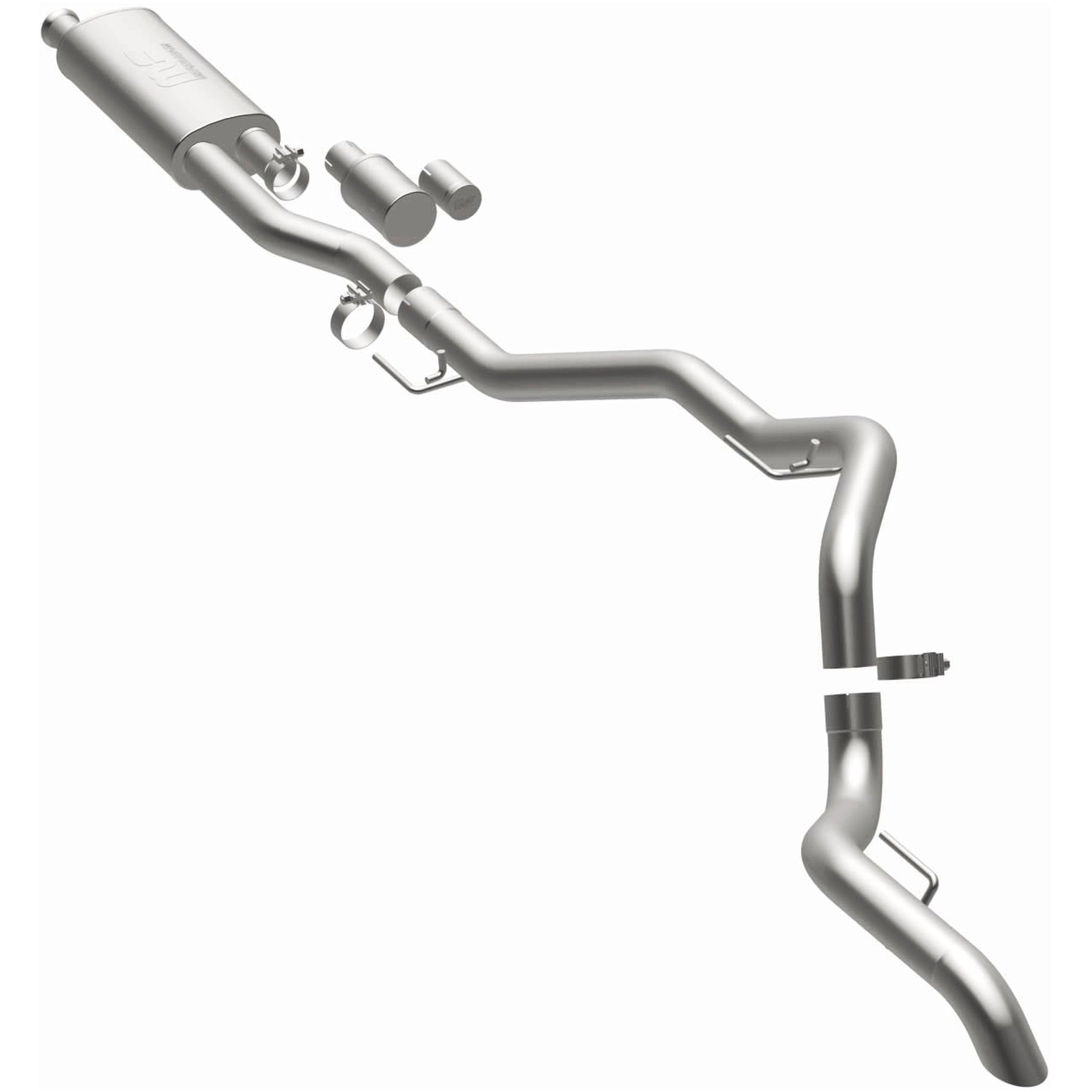 20-26 Jeep Gladiator Overland Series Cat-Back Exhaust System