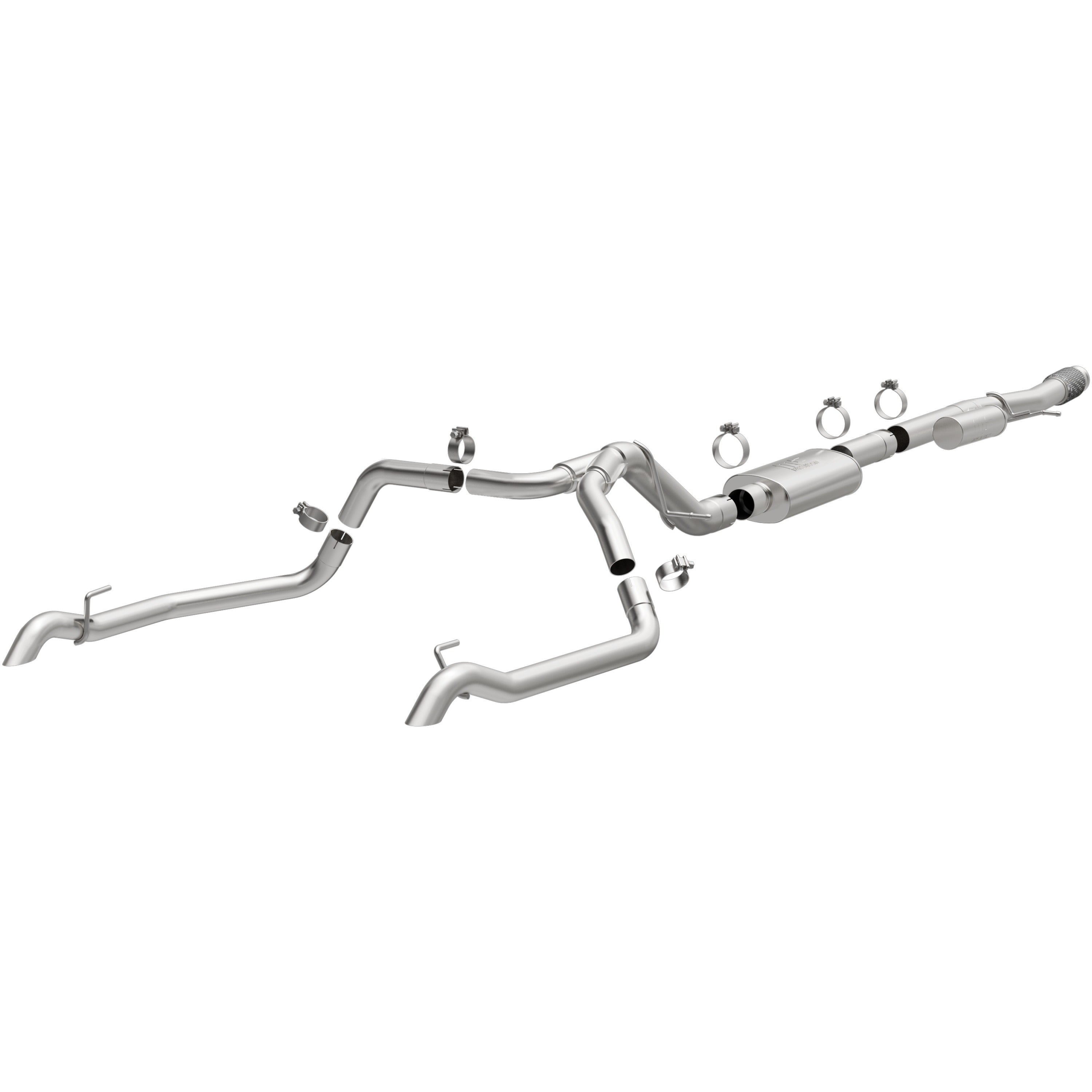 19-26 Chevrolet Silverado 1500 / GMC Sierra 1500 Overland Series Cat-Back Exhaust System
