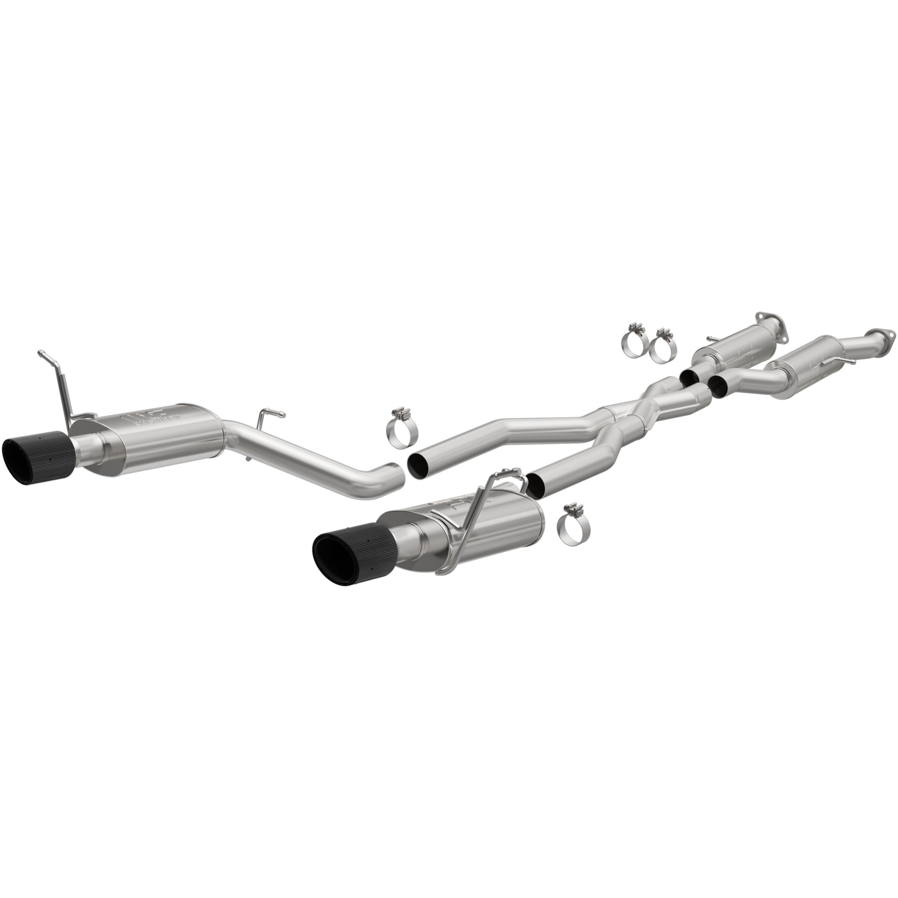 18-24 Dodge Durango NEO Series Cat-Back Exhaust System Carbon Fiber Tips