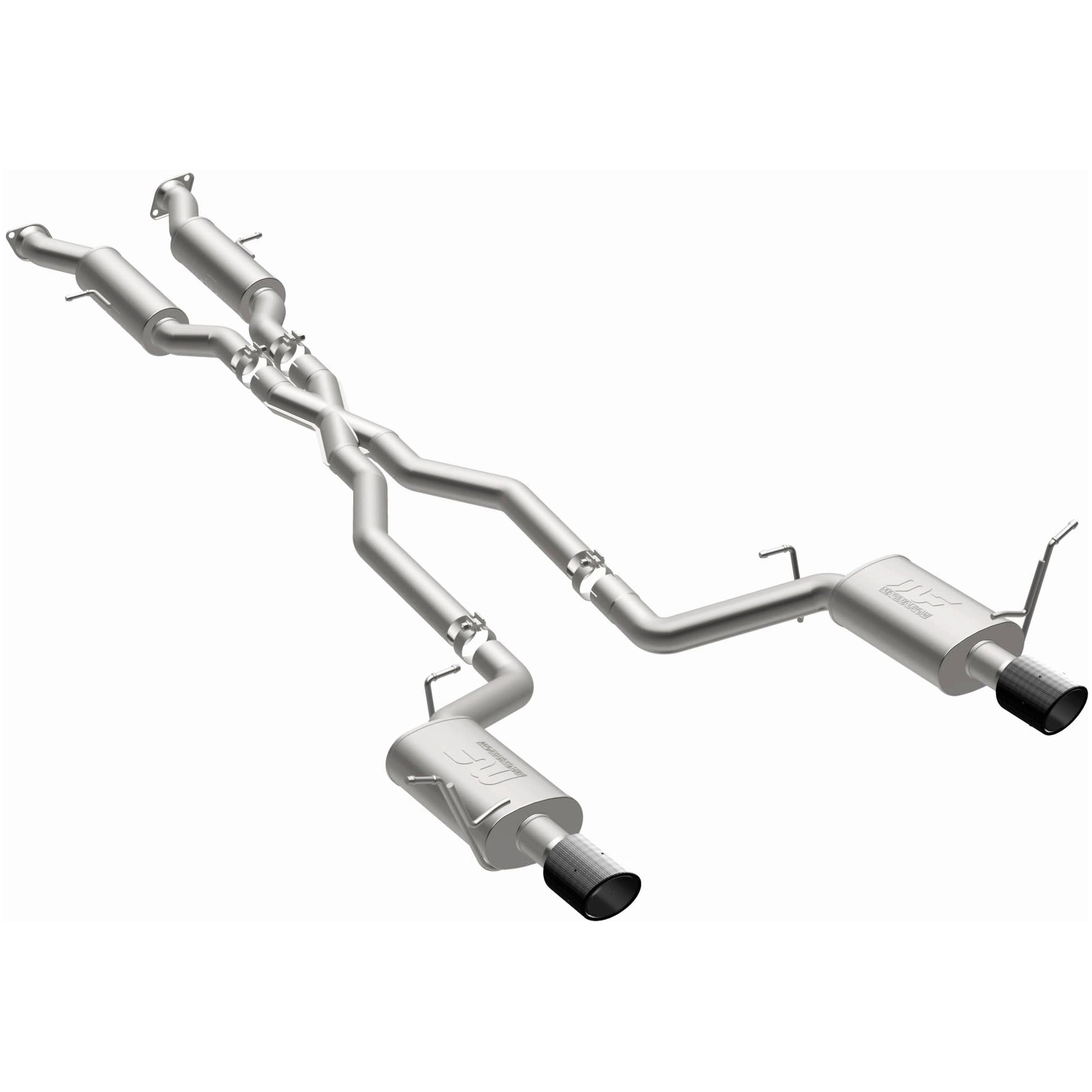 18-24 Dodge Durango NEO Series Cat-Back Exhaust System Carbon Fiber Tips