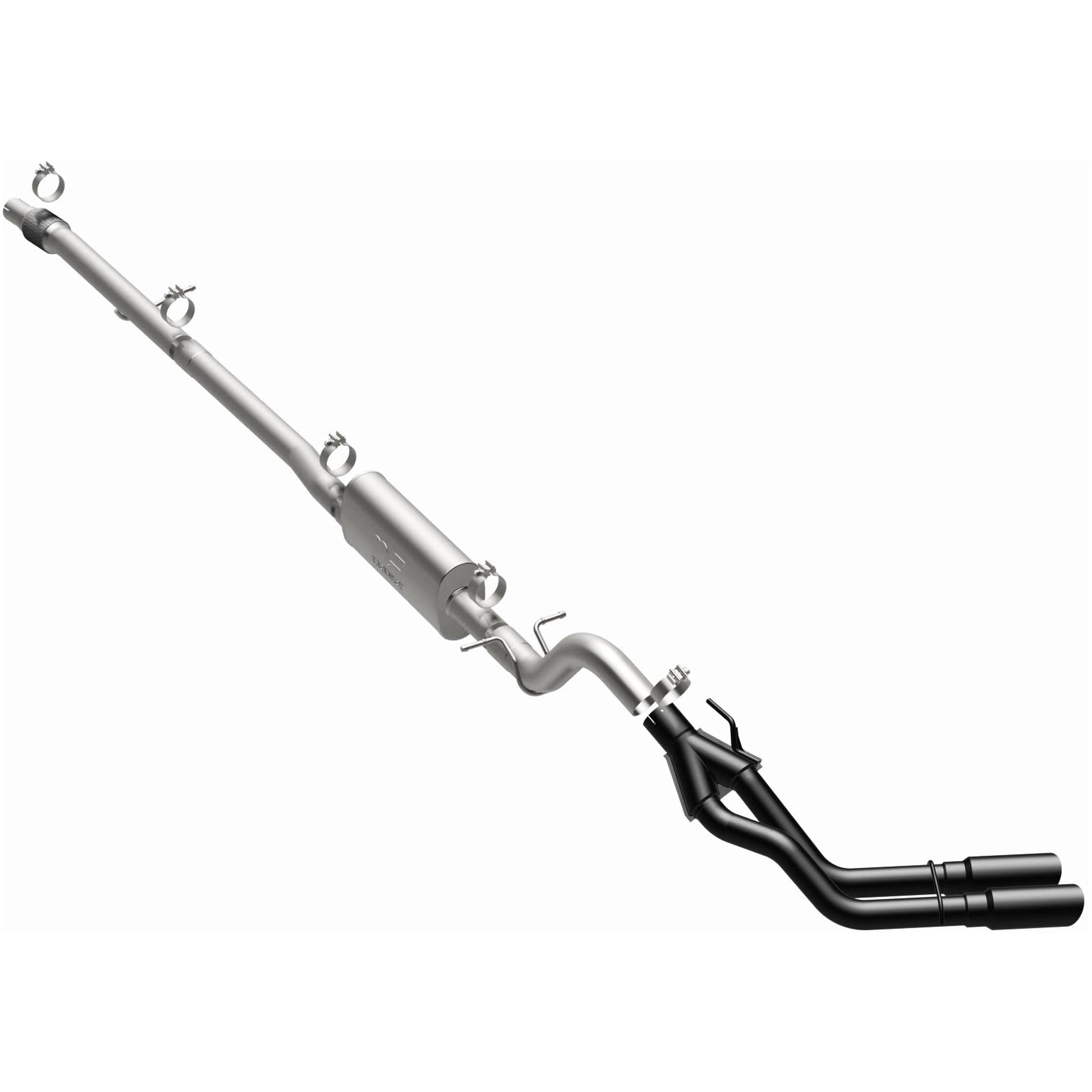 24 Ford Ranger SPEQ Series Cat-Back Exhaust System Black Coated