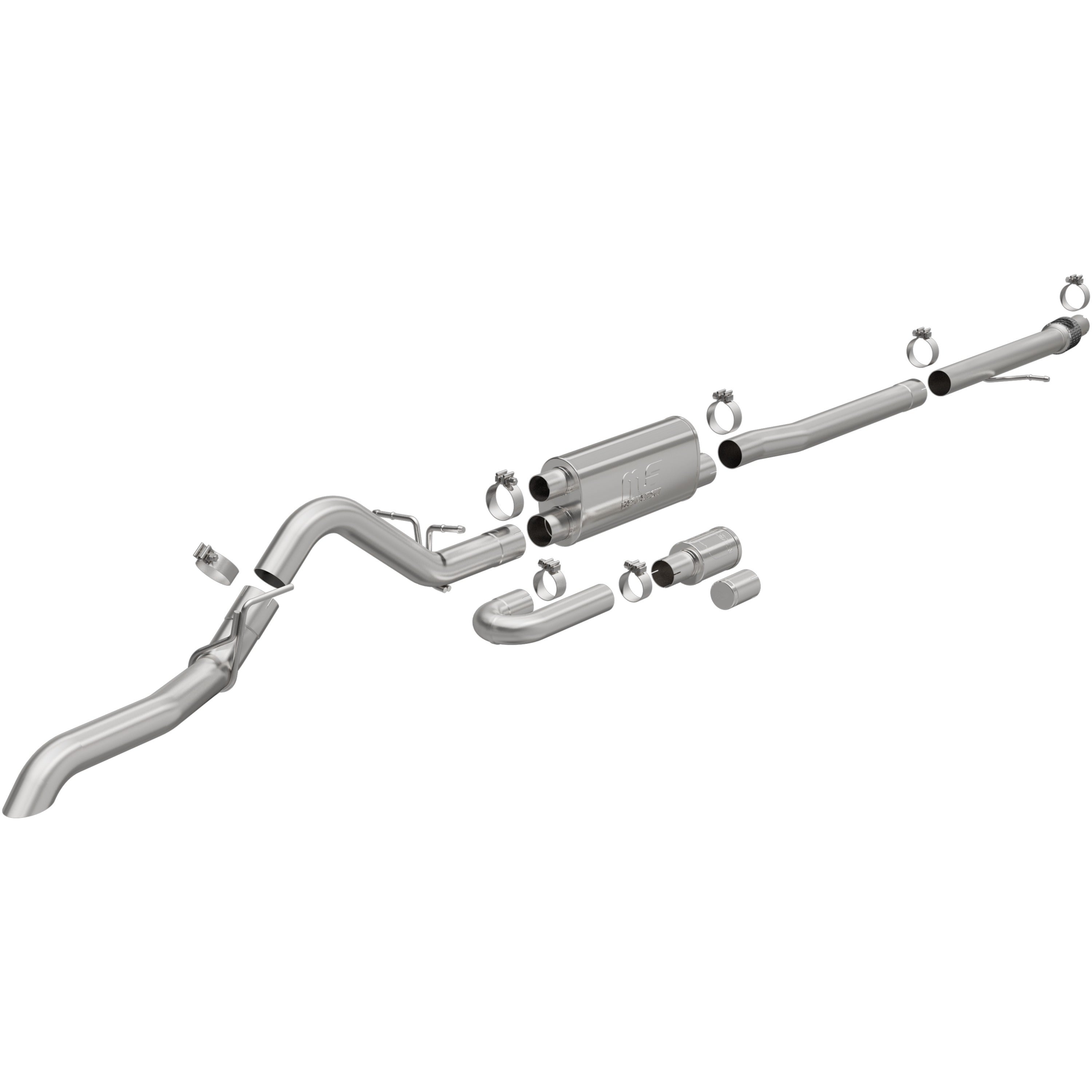 24 Ford Ranger Overland Series Cat-Back Exhaust System