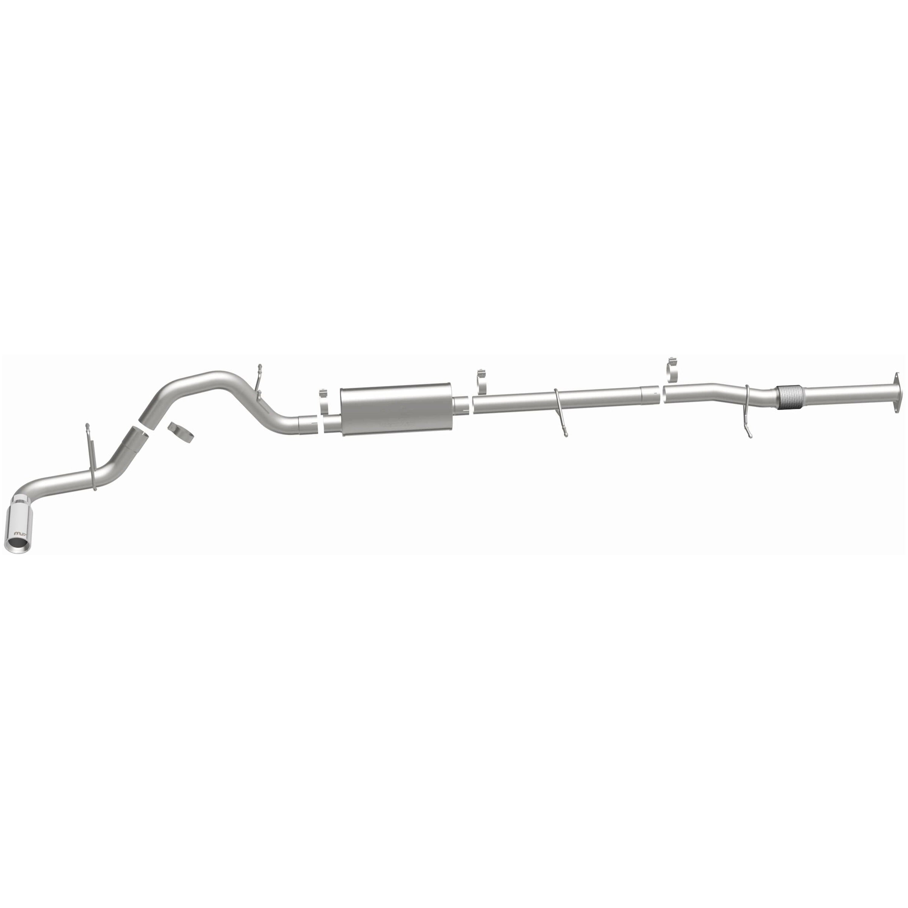 23-26 Chevrolet Colorado / GMC Canyon NEO Series 3in. Cat-Back Exhaust System Single Passenger Side Rear Polished Tips