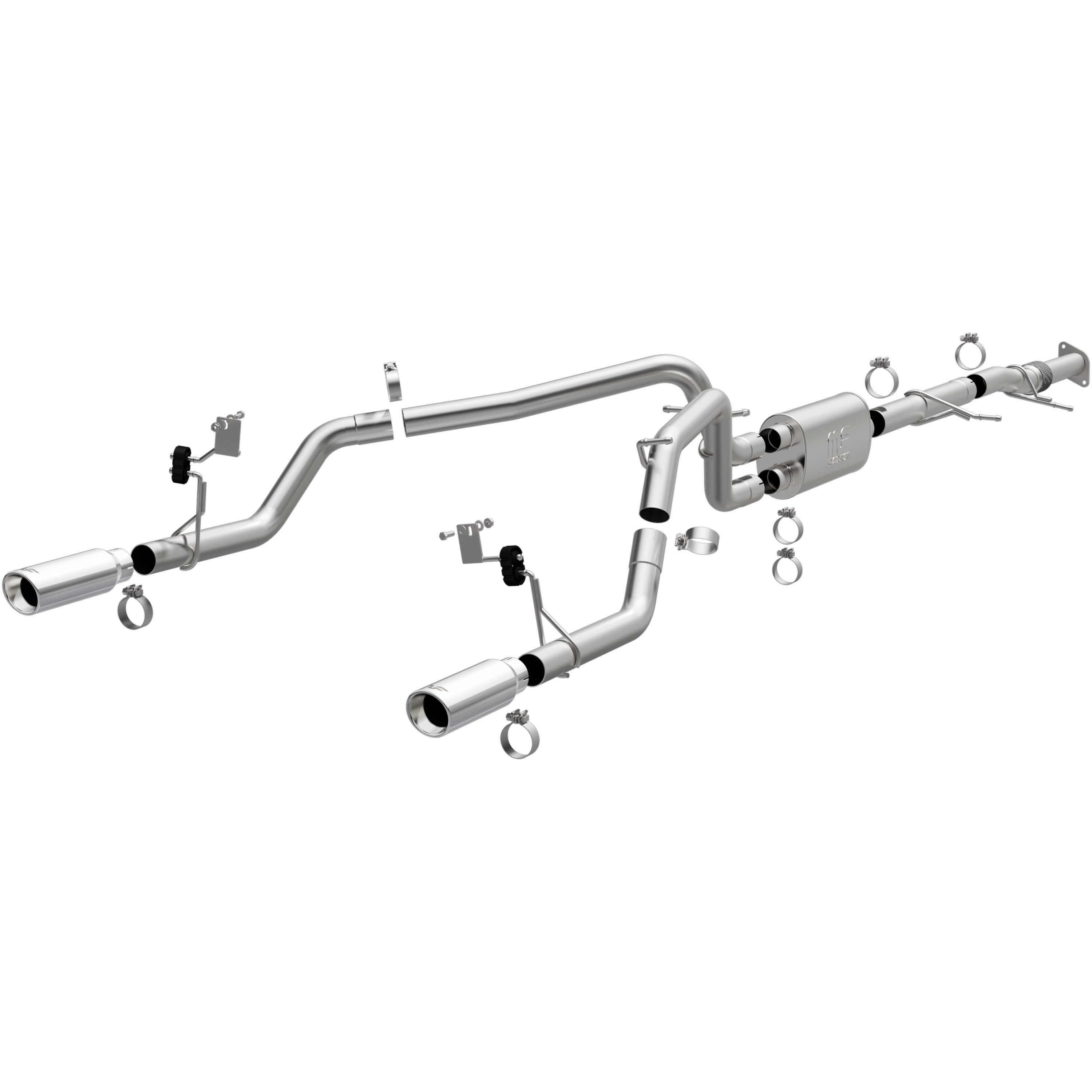 23-26 Chevrolet Colorado / GMC Canyon NEO Series 3in. Cat-Back Exhaust System Polished Tips