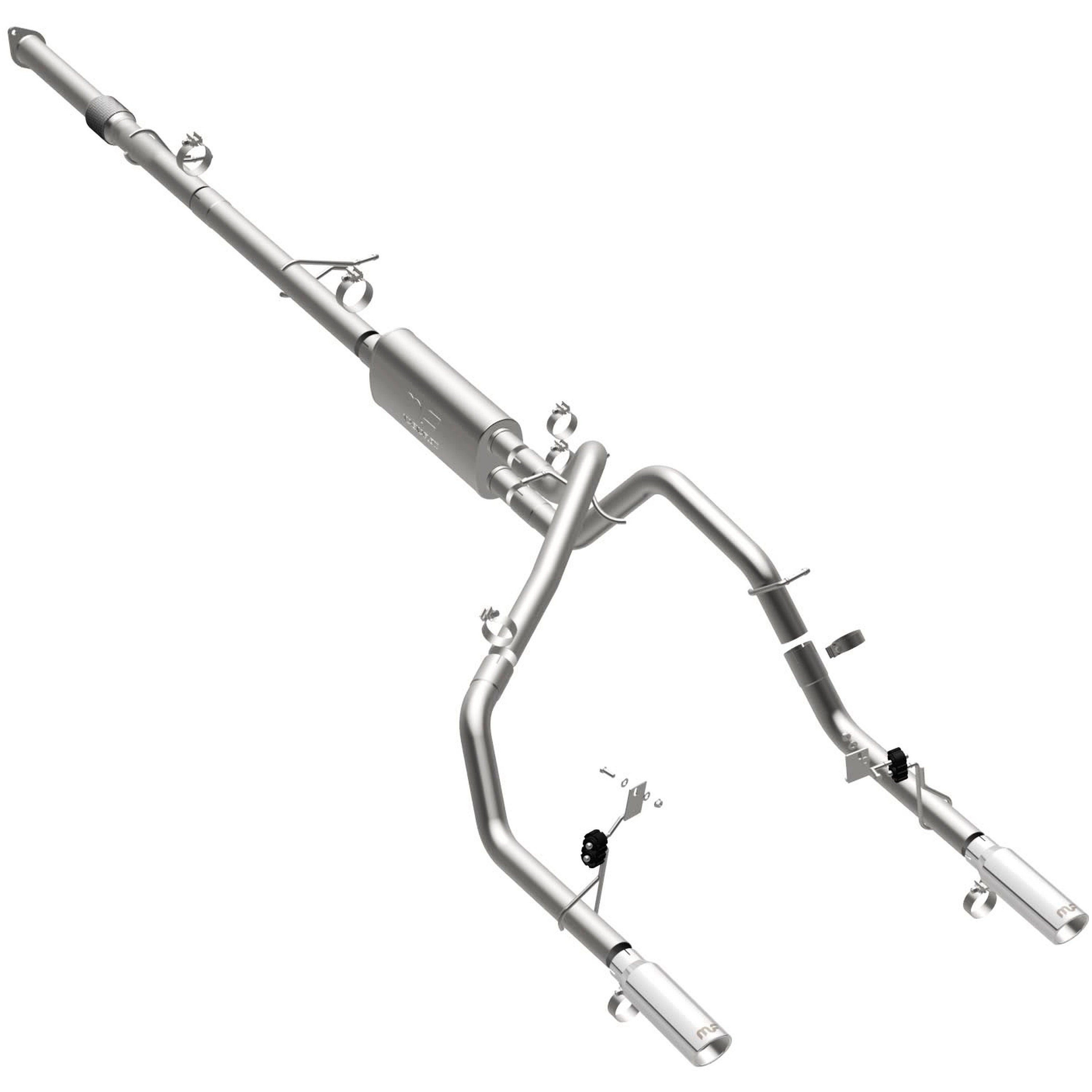 23-26 Chevrolet Colorado / GMC Canyon NEO Series 3in. Cat-Back Exhaust System Polished Tips