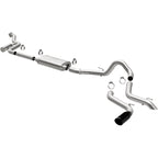 24-26 Toyota Tacoma Overland Series Cat-Back Exhaust System Black Chrome