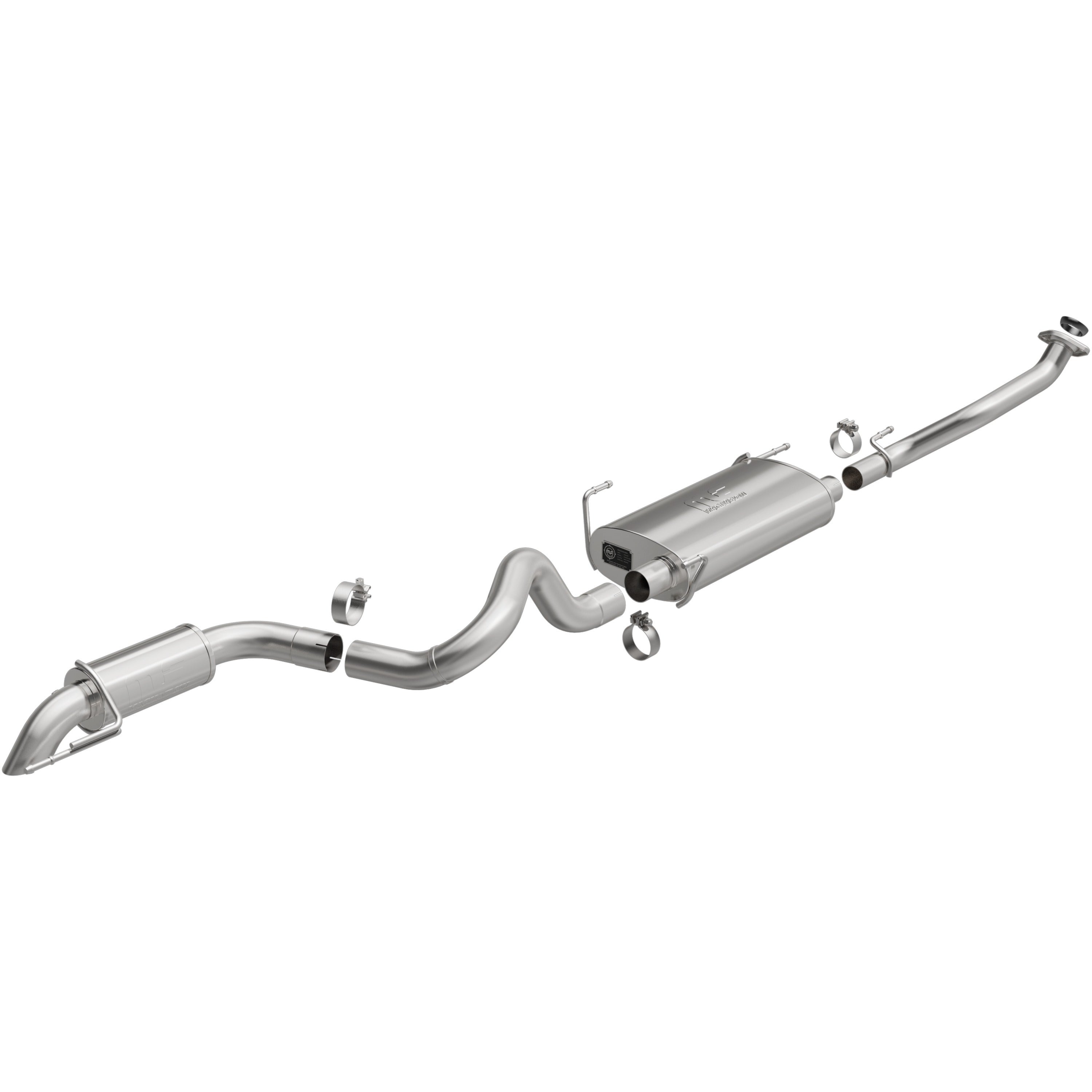 24-26 Toyota Land Cruiser Overland Series Cat-Back Exhaust System
