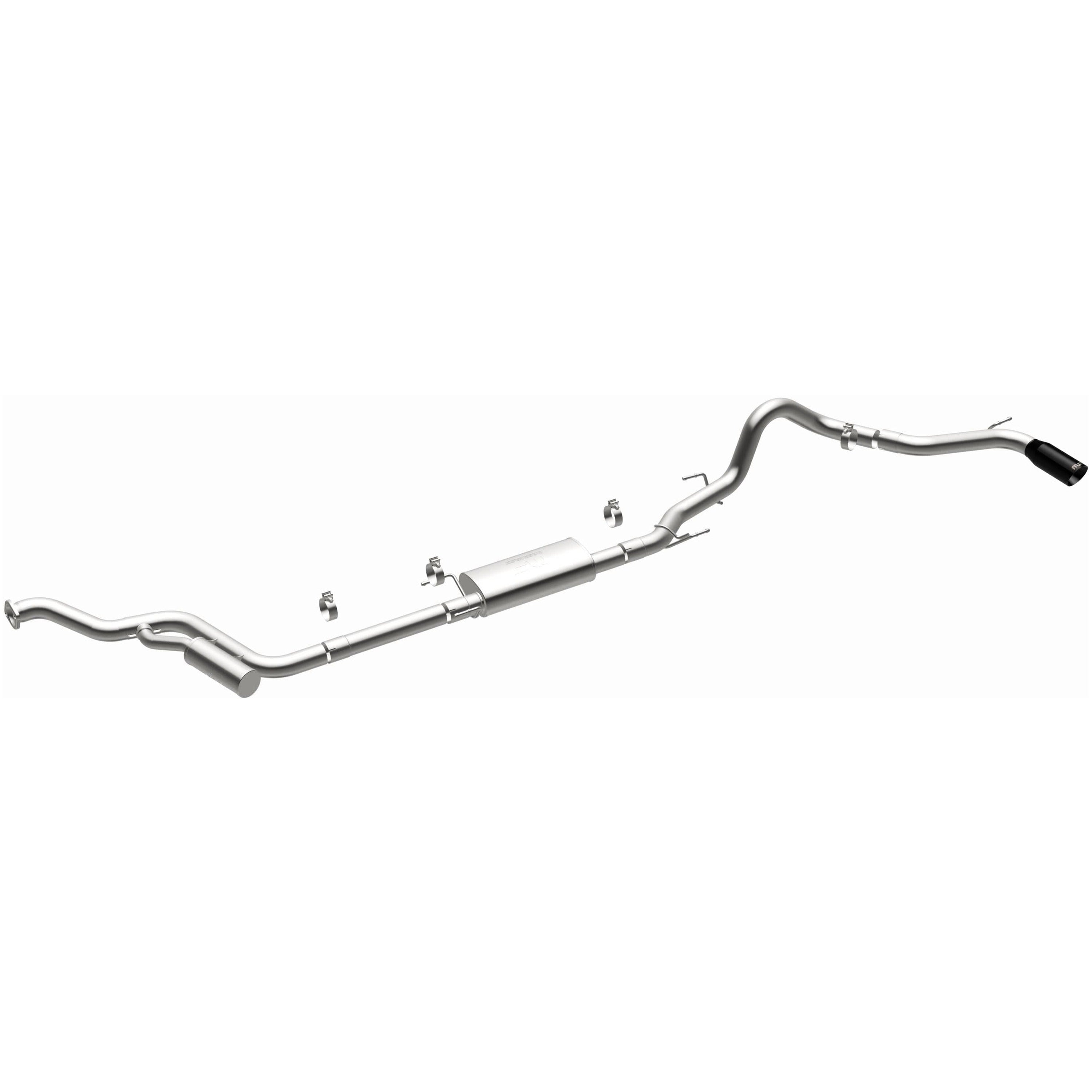 24-26 Toyota Tacoma SPEQ Series Cat-Back Exhaust System Black Chrome