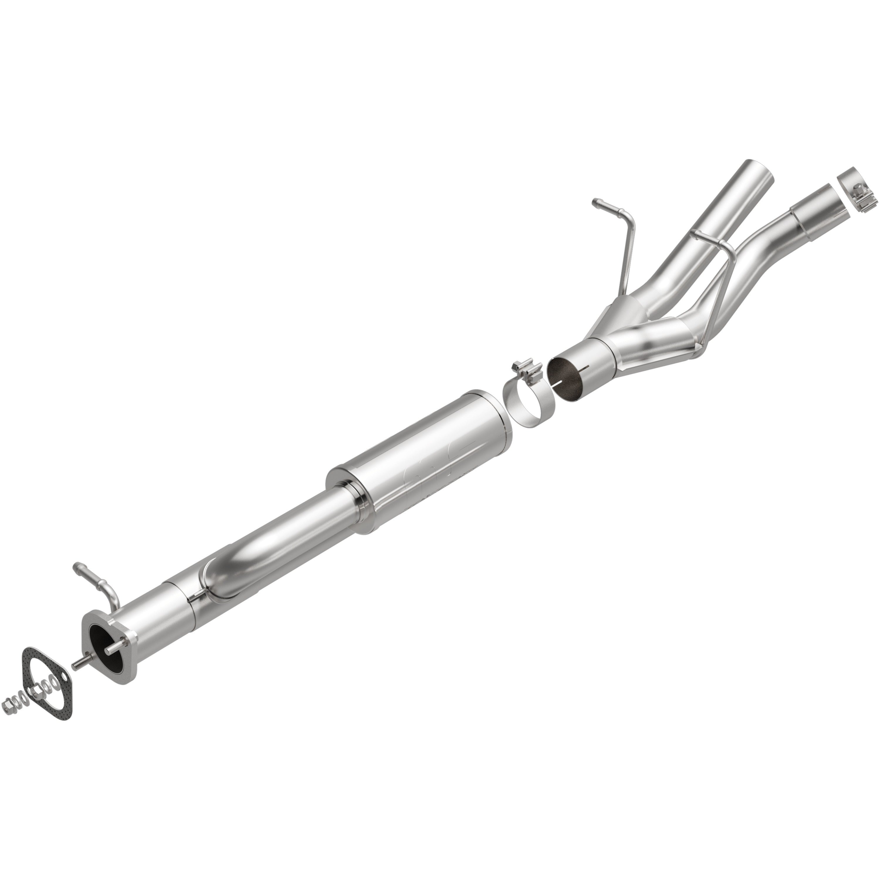 25-26 Ram 1500 D-Fit Series Muffler Replacement Kit with Muffler