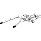 25-26 Ram 1500 RHO xMOD Series Cat-Back Exhaust System Black Chrome Tips