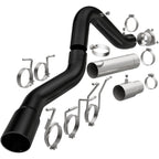 20-26 Chevrolet Silverado 2500/3500 HD / GMC Sierra 2500/3500 HD Black Series 5in. DPF-Back Exhaust System Black Coated