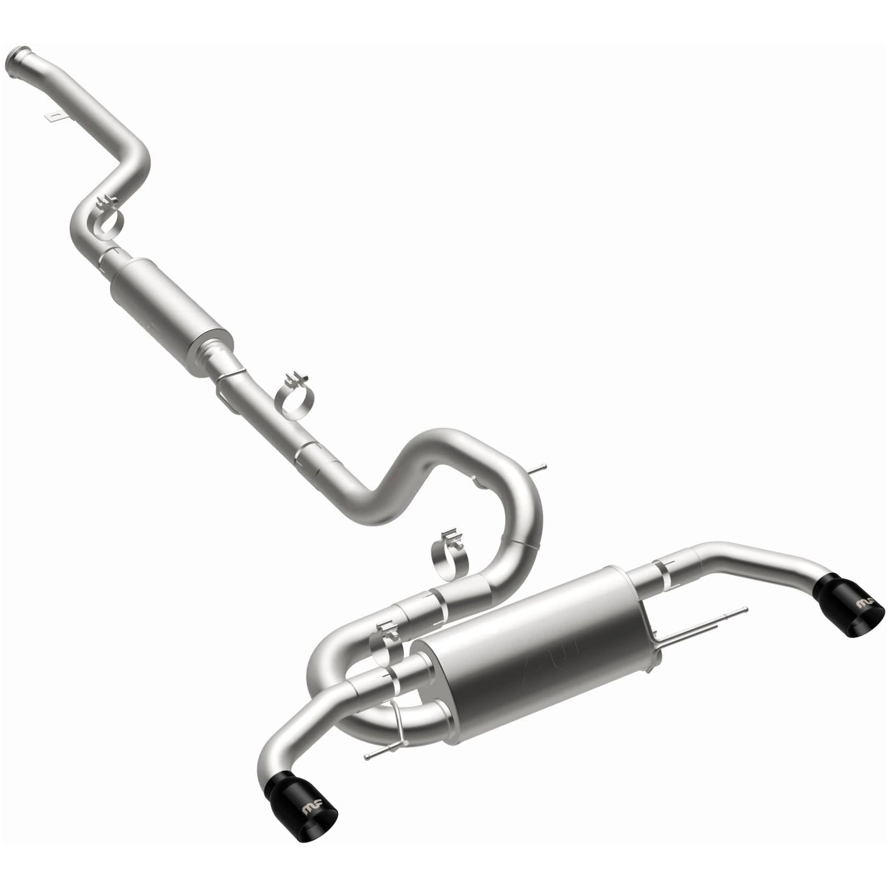 24-26 INEOS Grenadier Overland Series Cat-Back Exhaust System Black Chrome