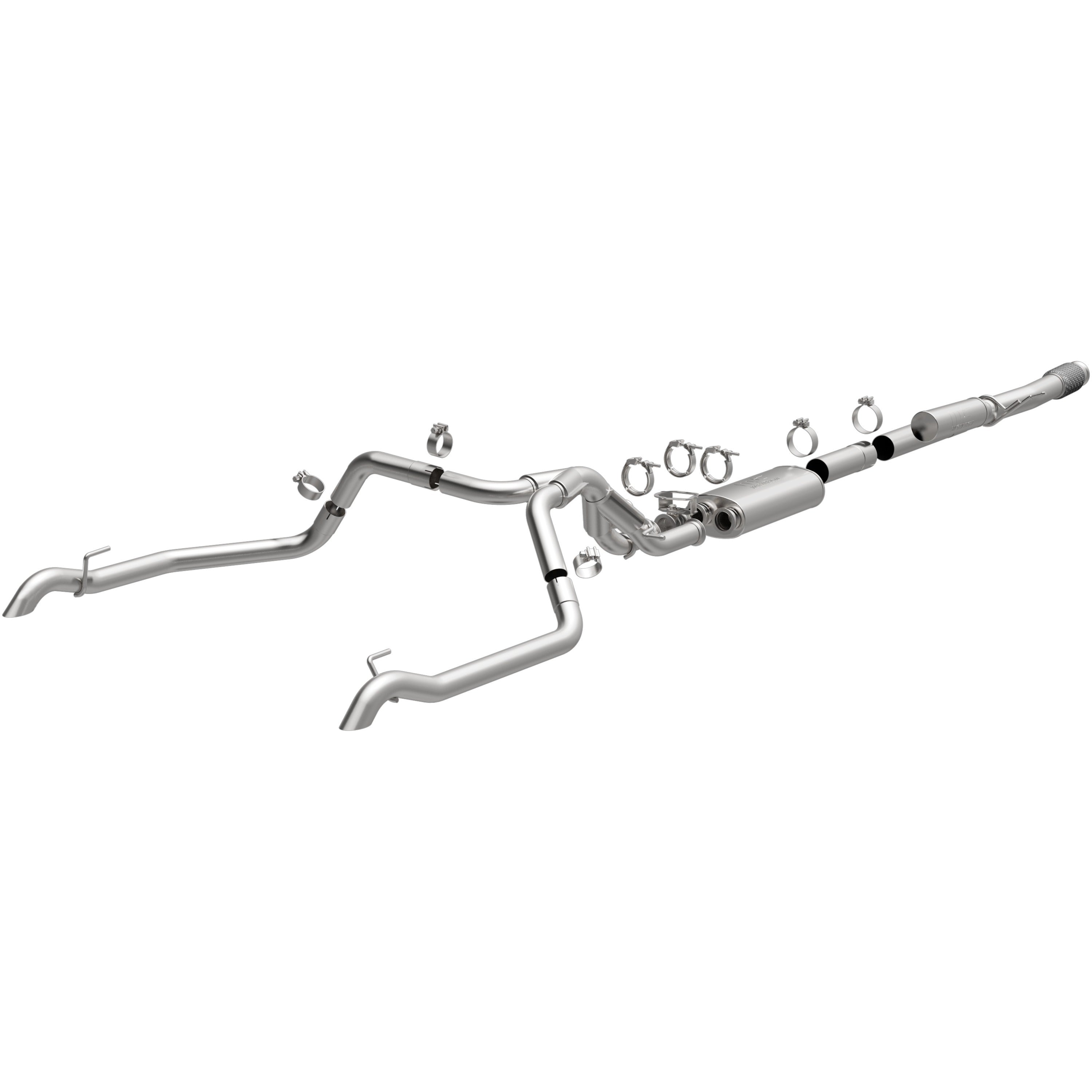 24-26 Chevrolet Silverado 1500 ZR2 / GMC Sierra 1500 AT4X Overland Series Cat-Back Exhaust System
