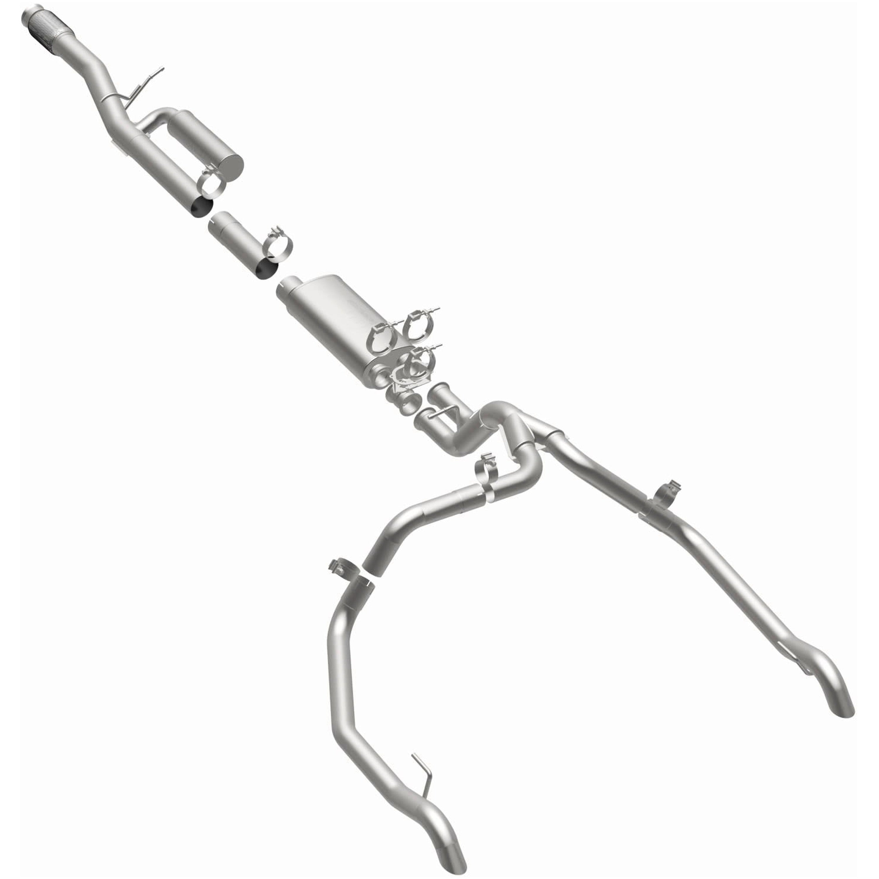 24-26 Chevrolet Silverado 1500 ZR2 / GMC Sierra 1500 AT4X Overland Series Cat-Back Exhaust System