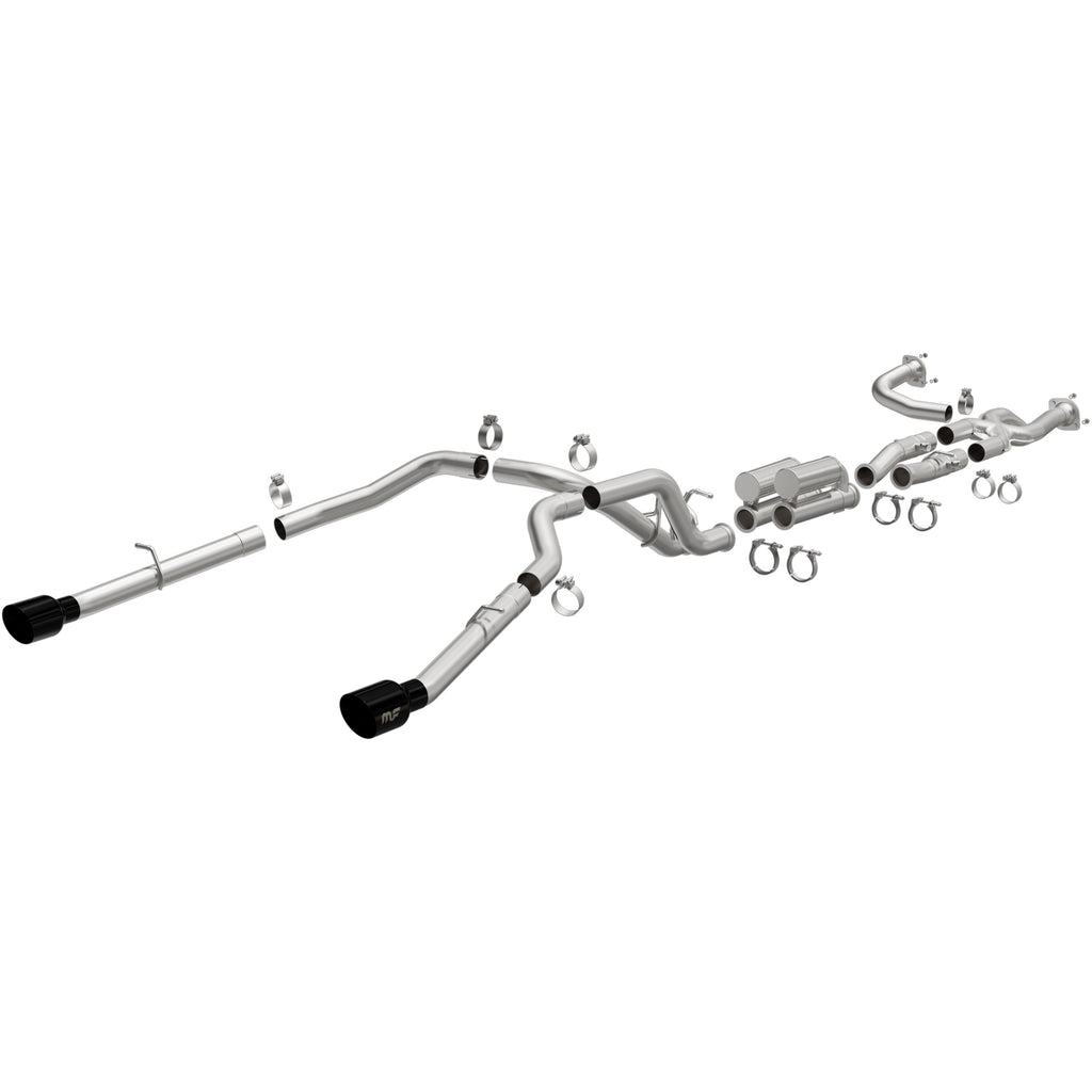 25-26 Ram 1500 RHO SPEQ Series Cat-Back Exhaust System Black Chrome