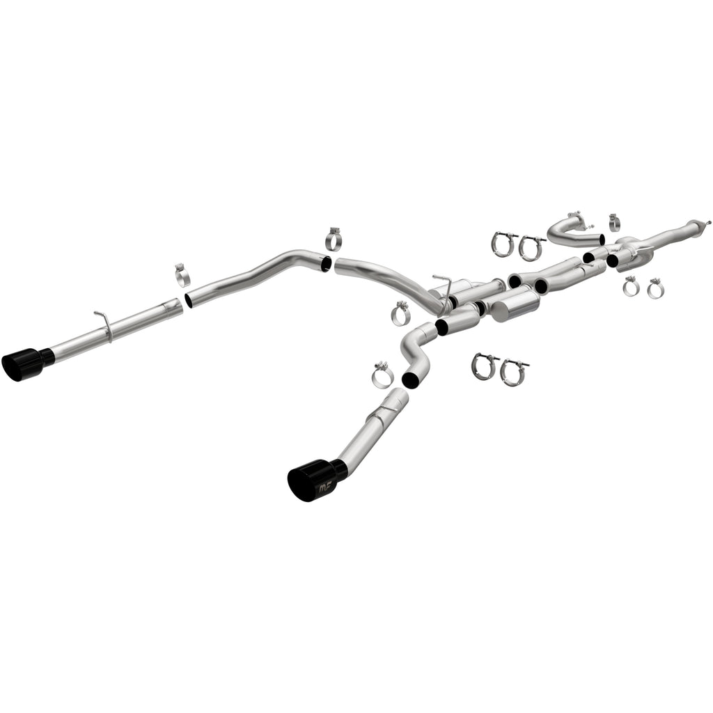 21-24 Ram 1500 TRX SPEQ Series Cat-Back Exhaust System Black Chrome